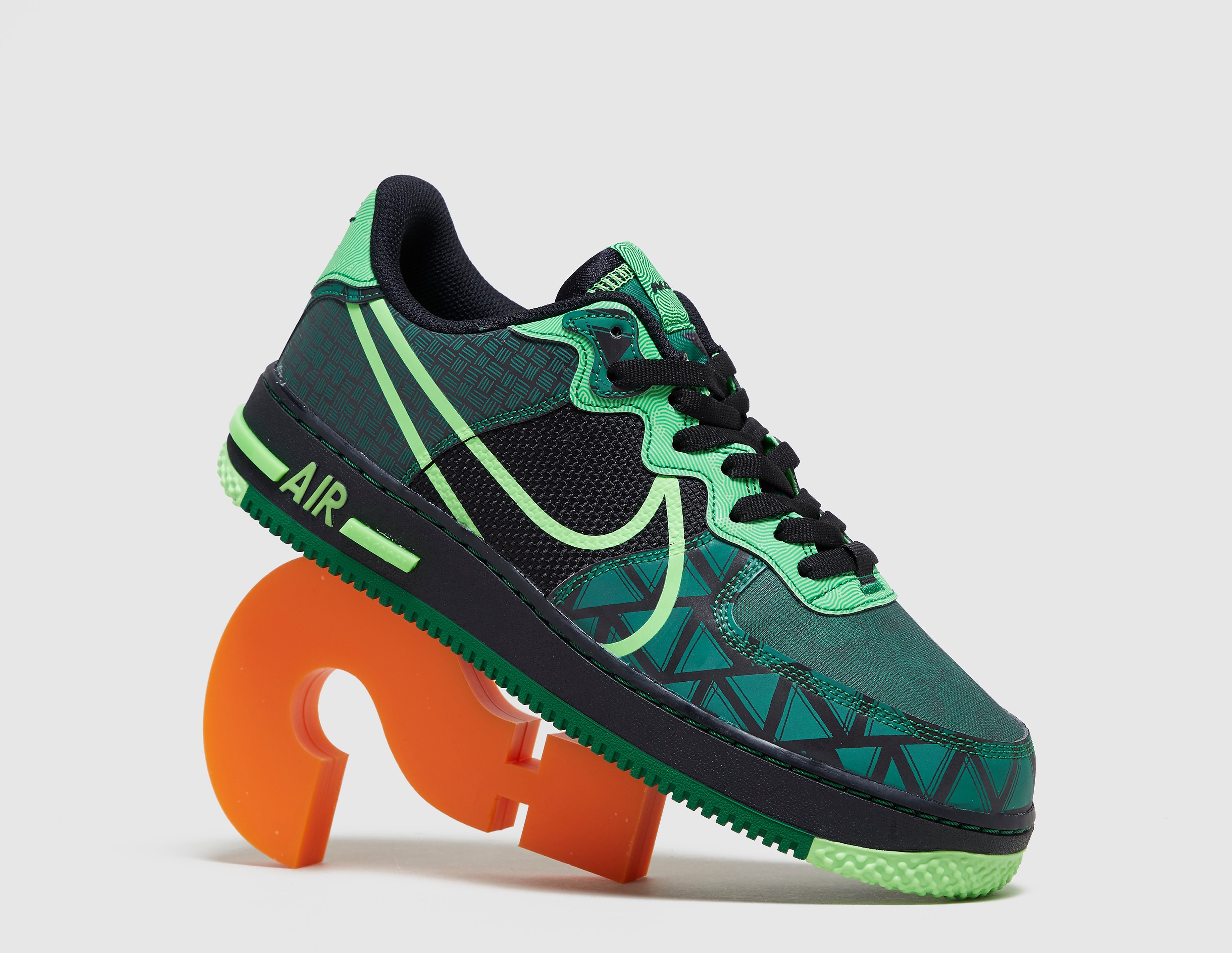 Nike Air Force 1 React QS, vert