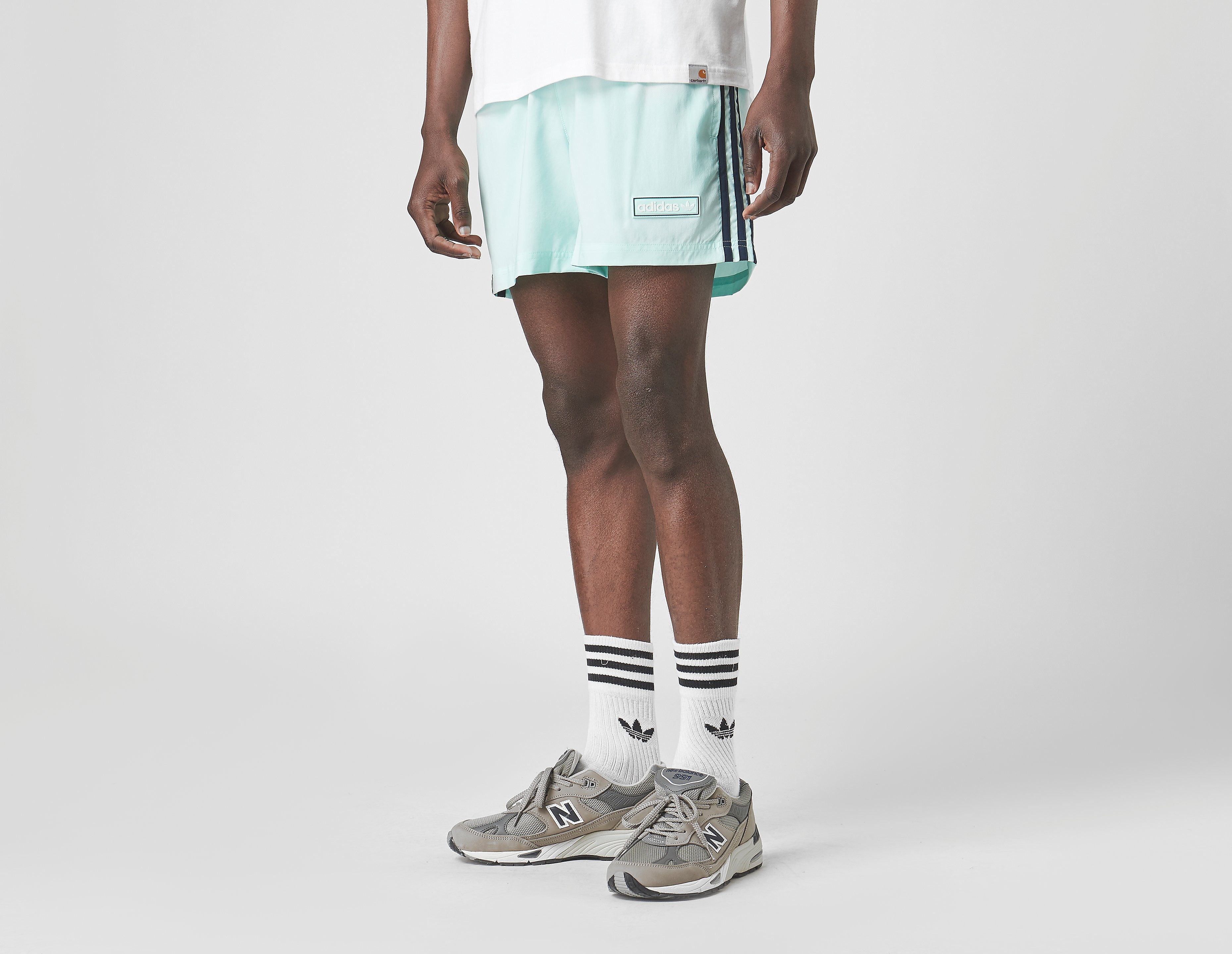 adidas Originals Linear Logo Swim Shorts