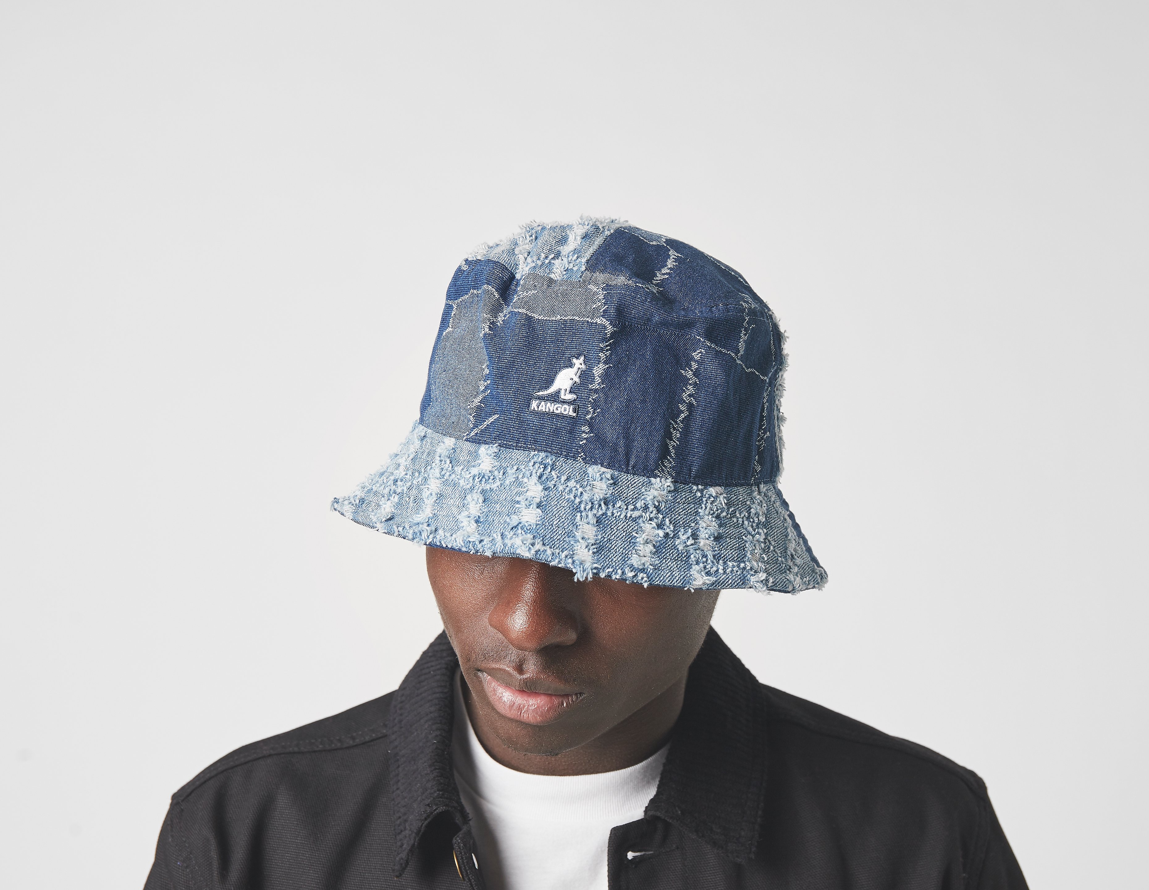 Kangol Denim Mashup Bucket Hat