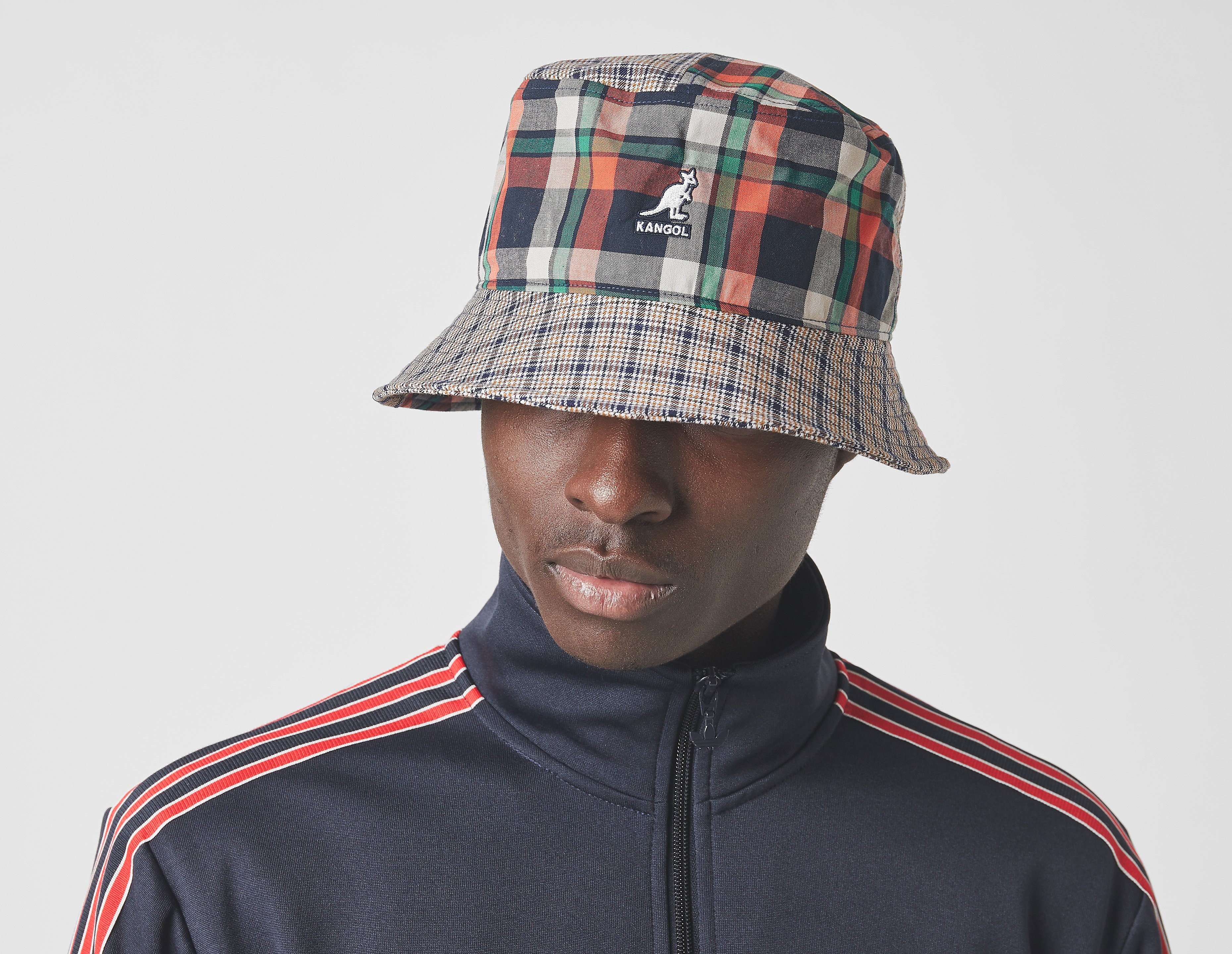 Kangol Plaid Bucket Hat