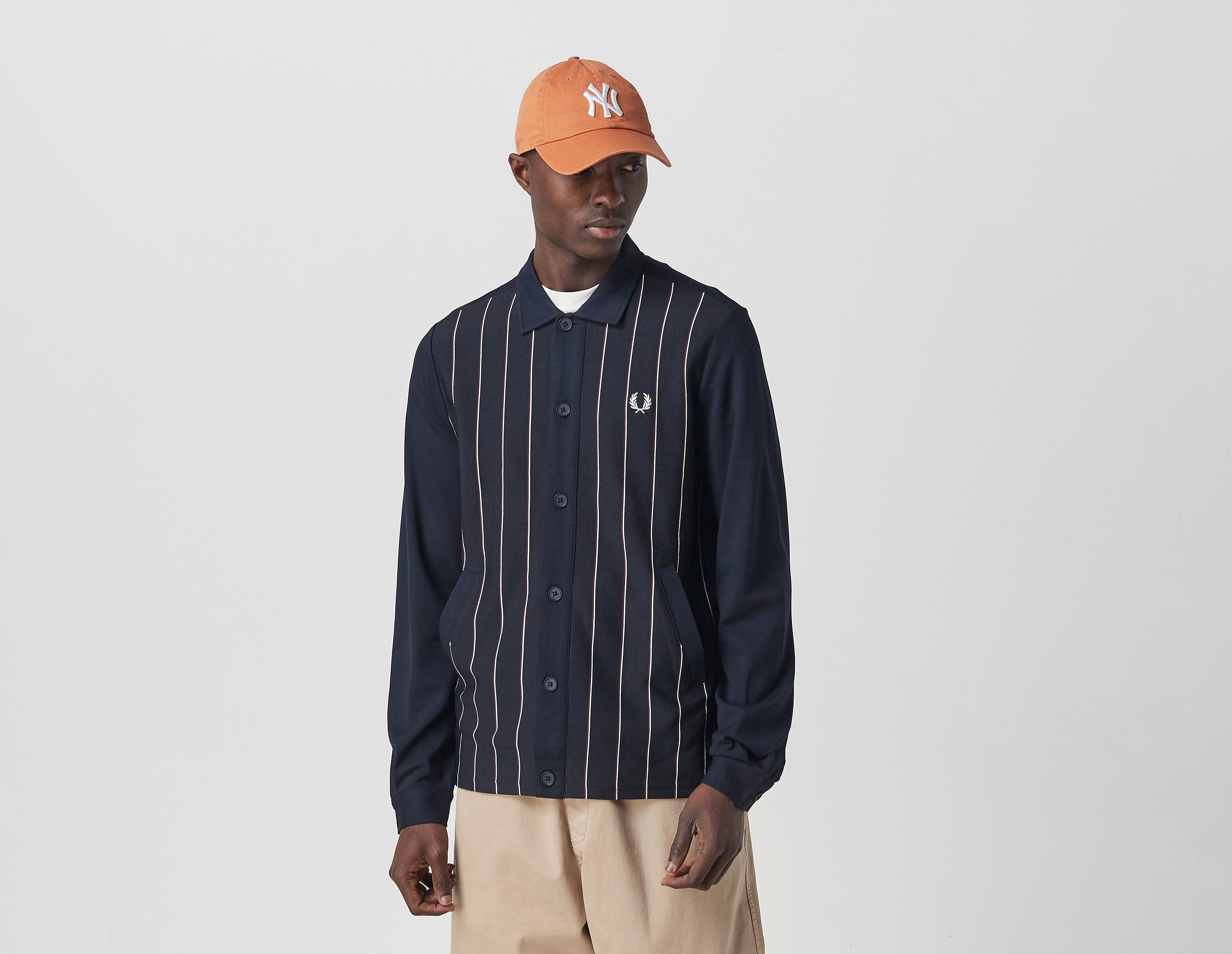 Fred Perry Knitted Panel Track Jacket