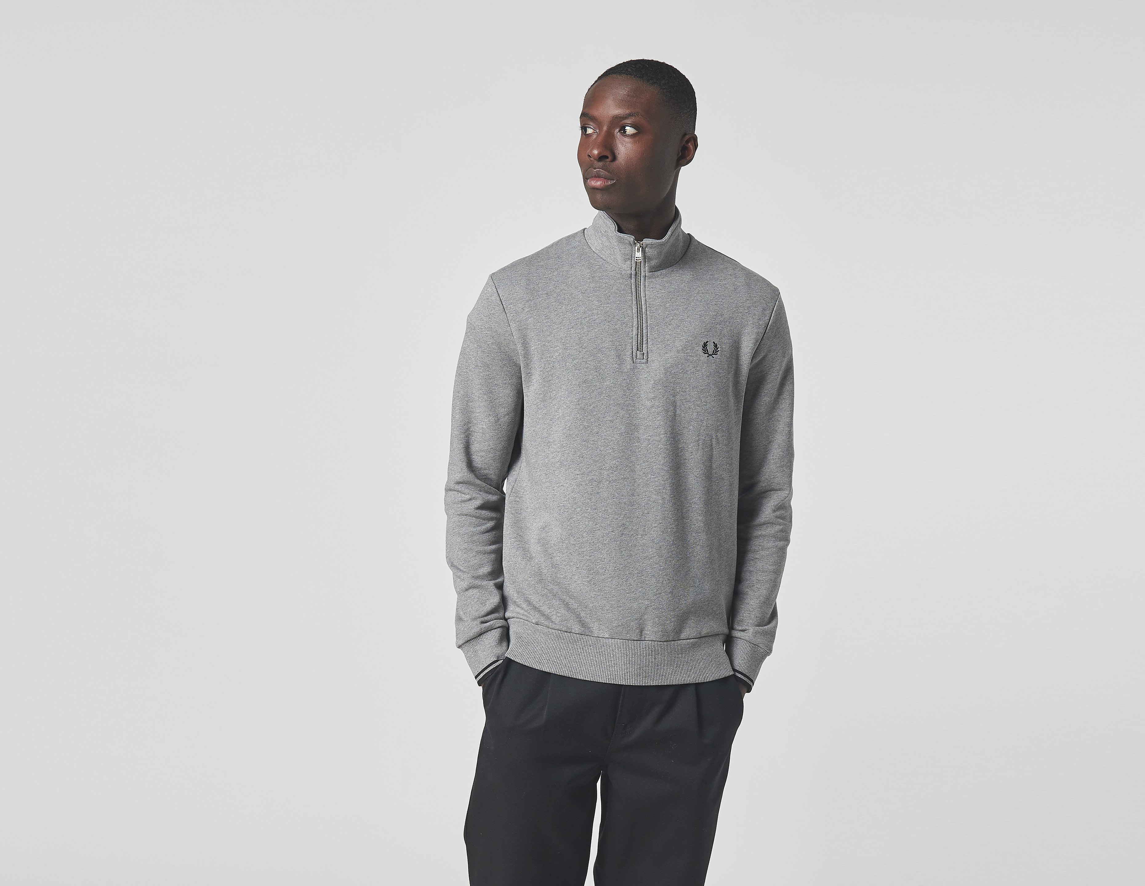 Fred Perry Half Zip Sweatshirt