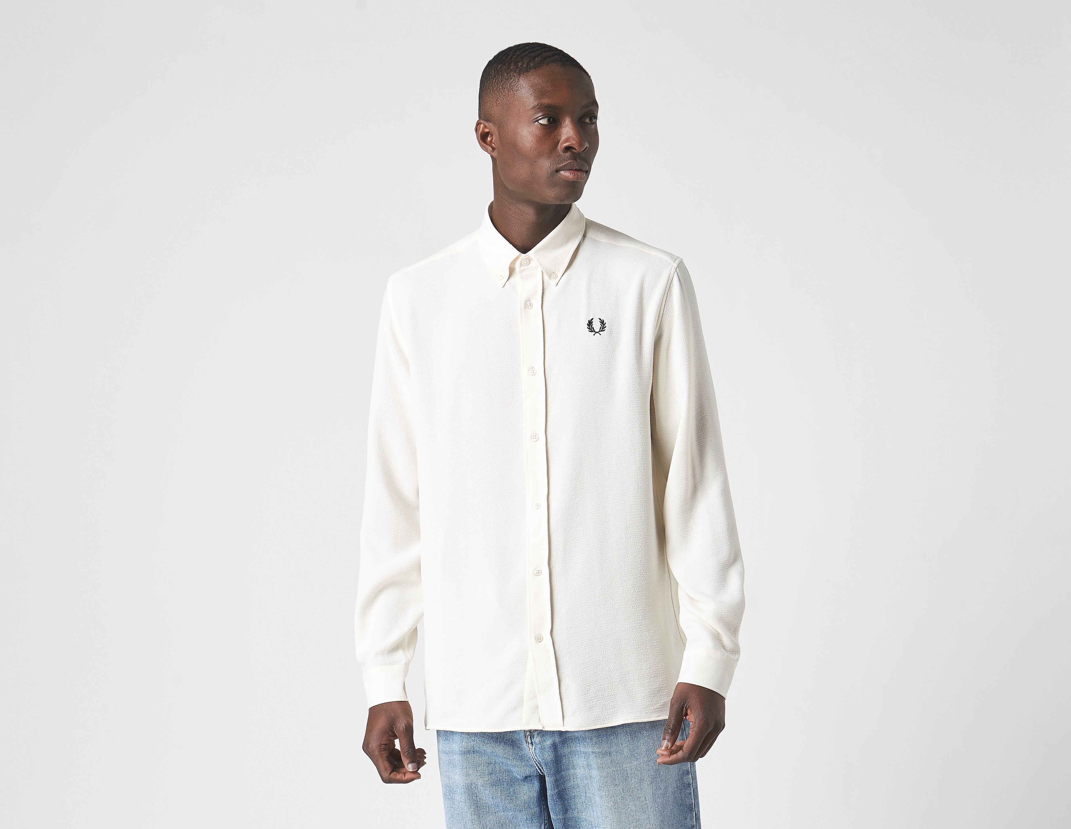 Fred Perry Chemise Crepe Textured