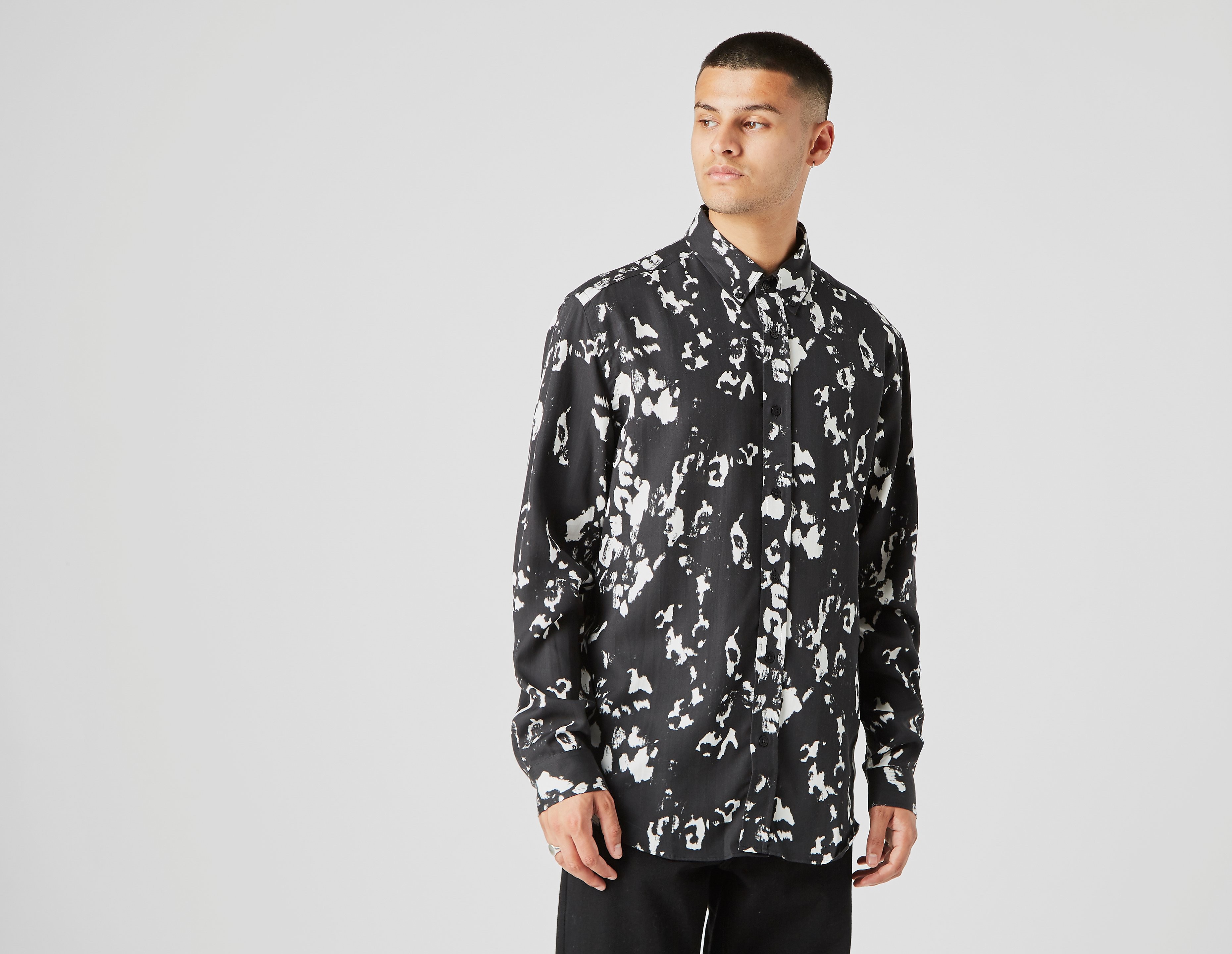 Fred Perry Monochrome Abstract Shirt