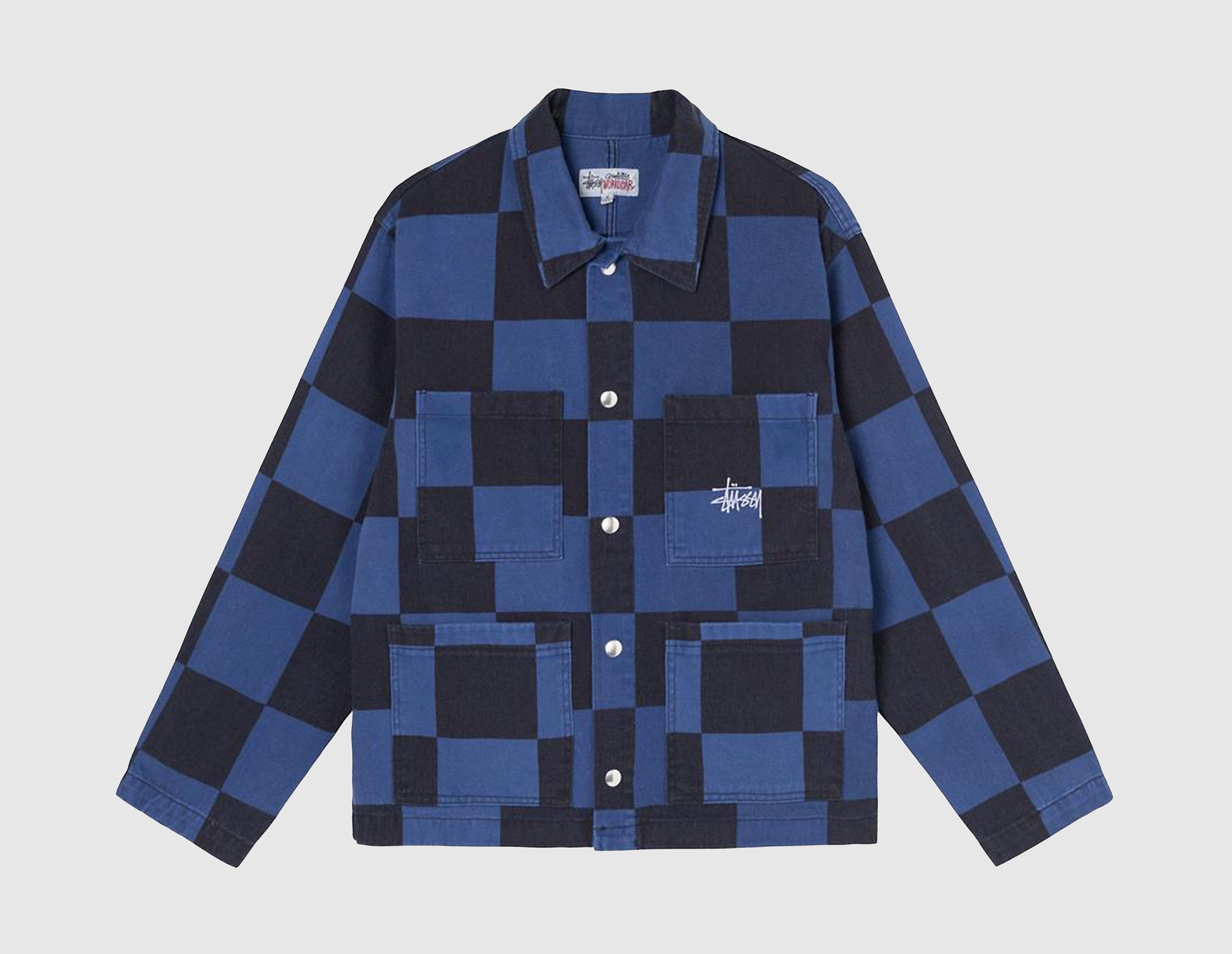 Stussy Big Ol Check Chore Coat