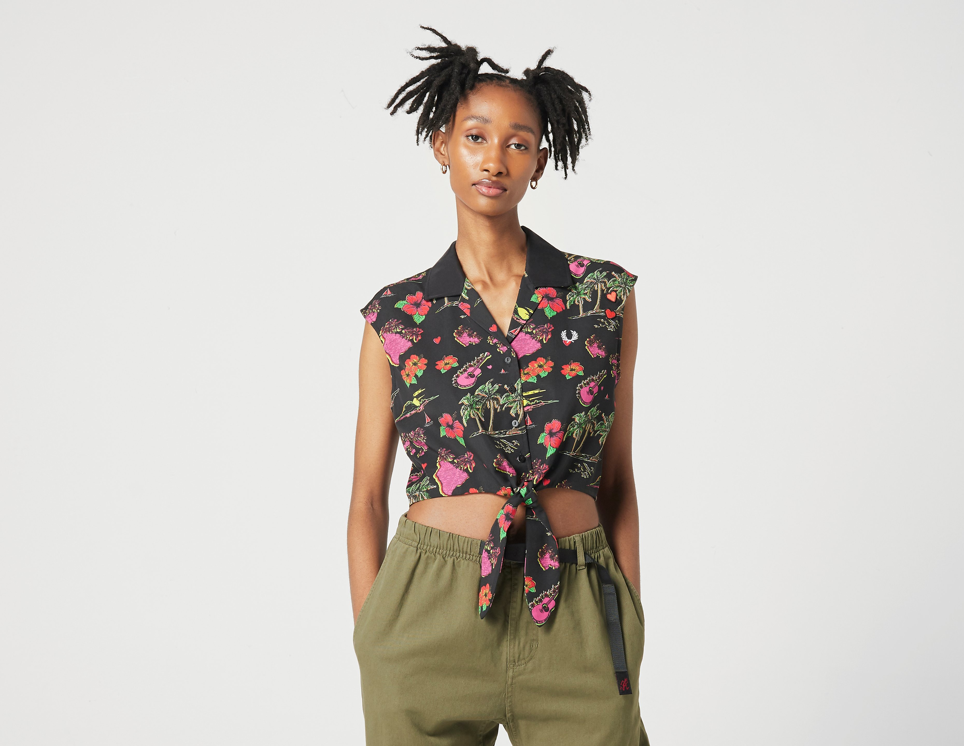 Fred Perry Hawaiian Print Shirt