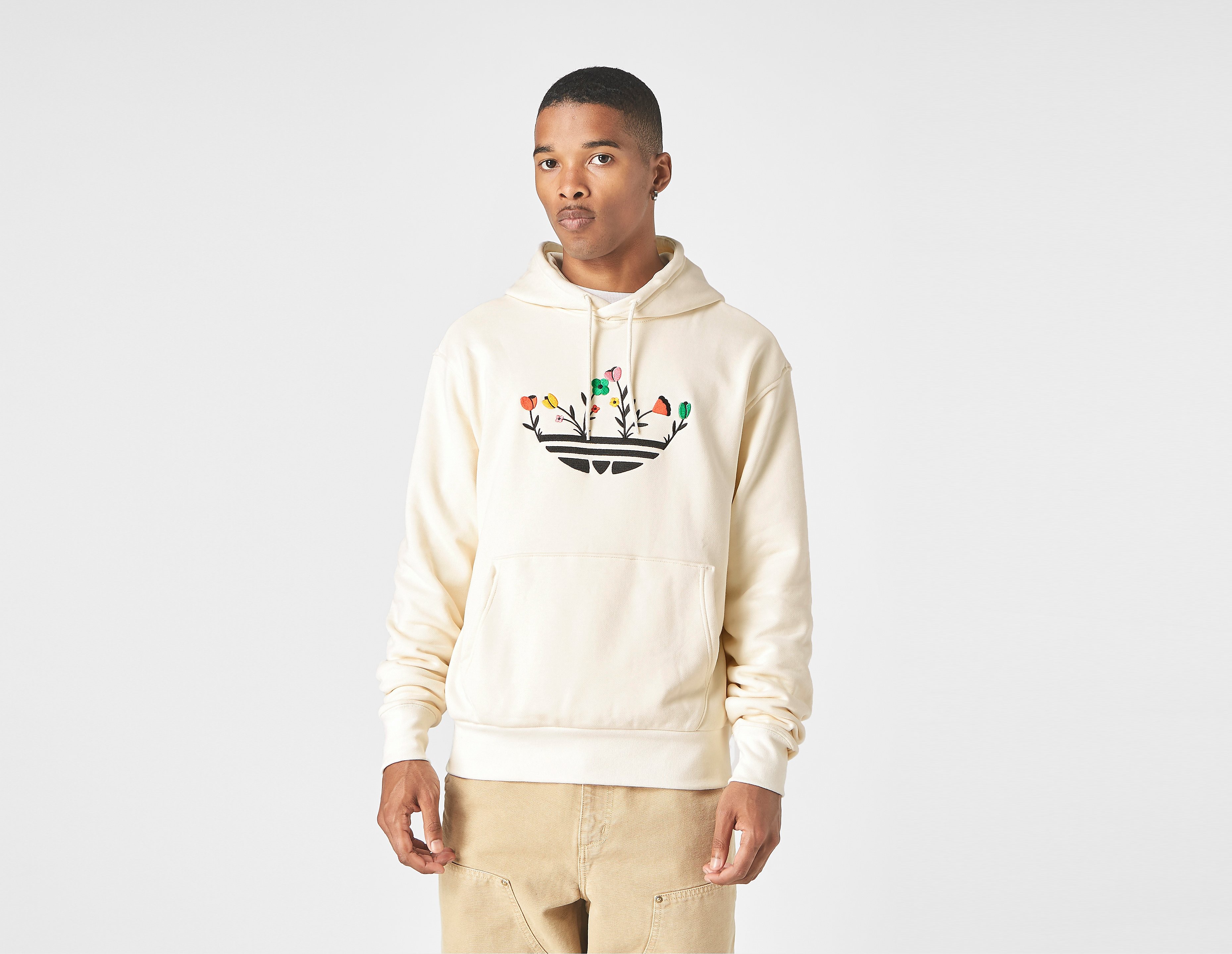 adidas Originals Sweat à Capuche Floral Trefoil