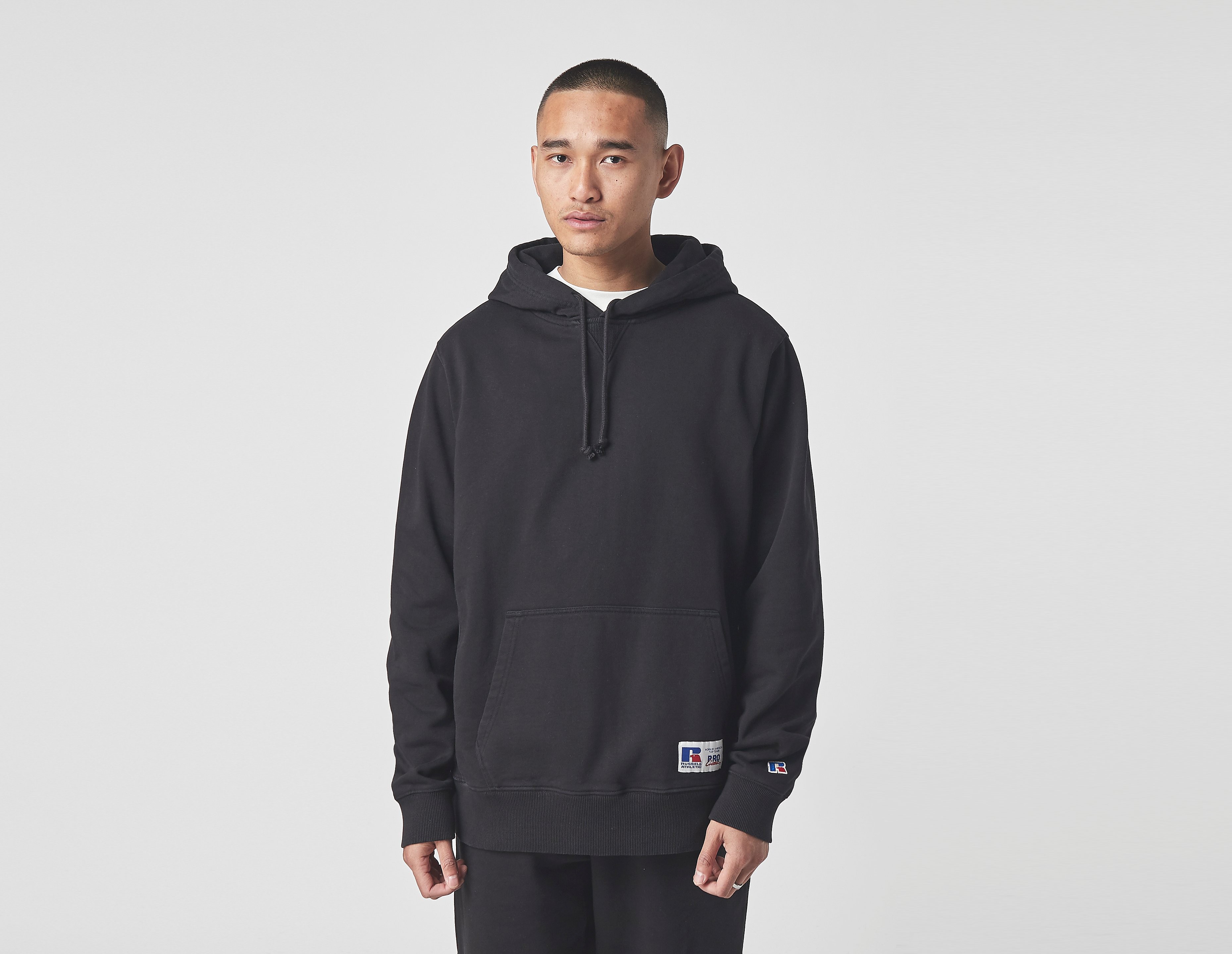 Russell Athletic Sweat à Capuche Rib Panel