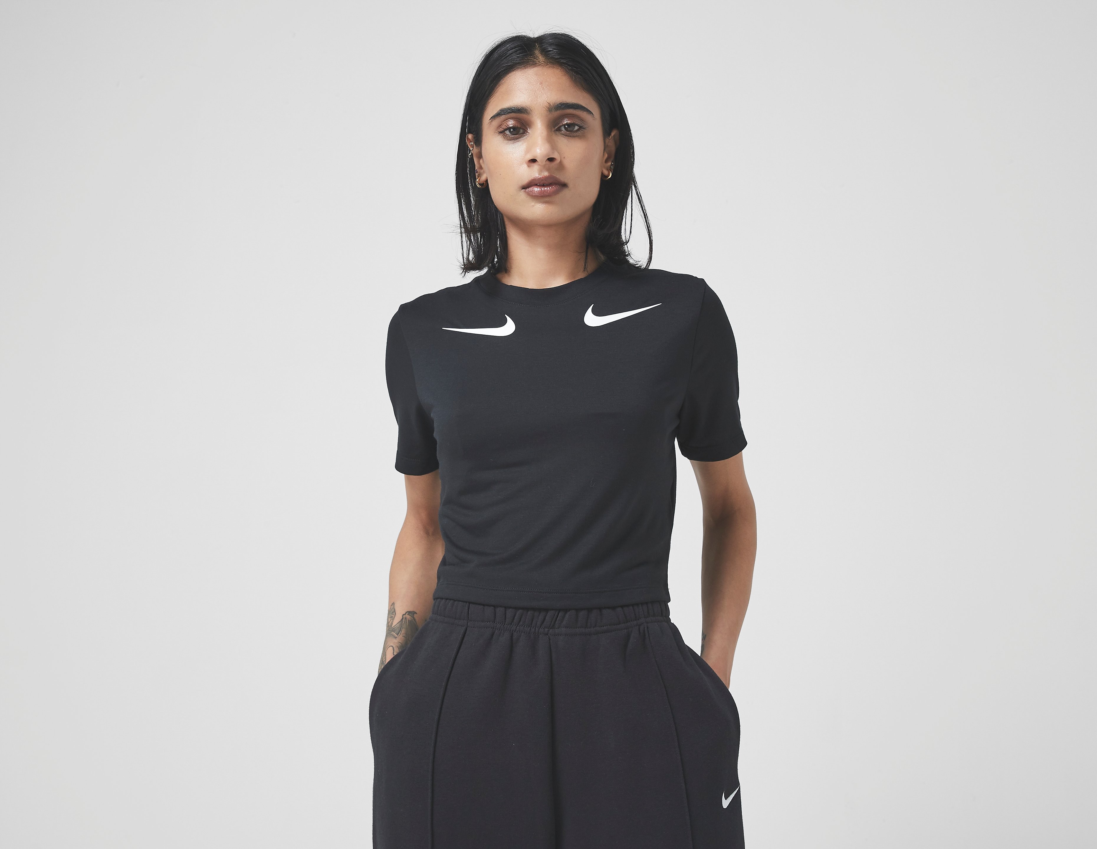 Nike Swoosh Crop Top