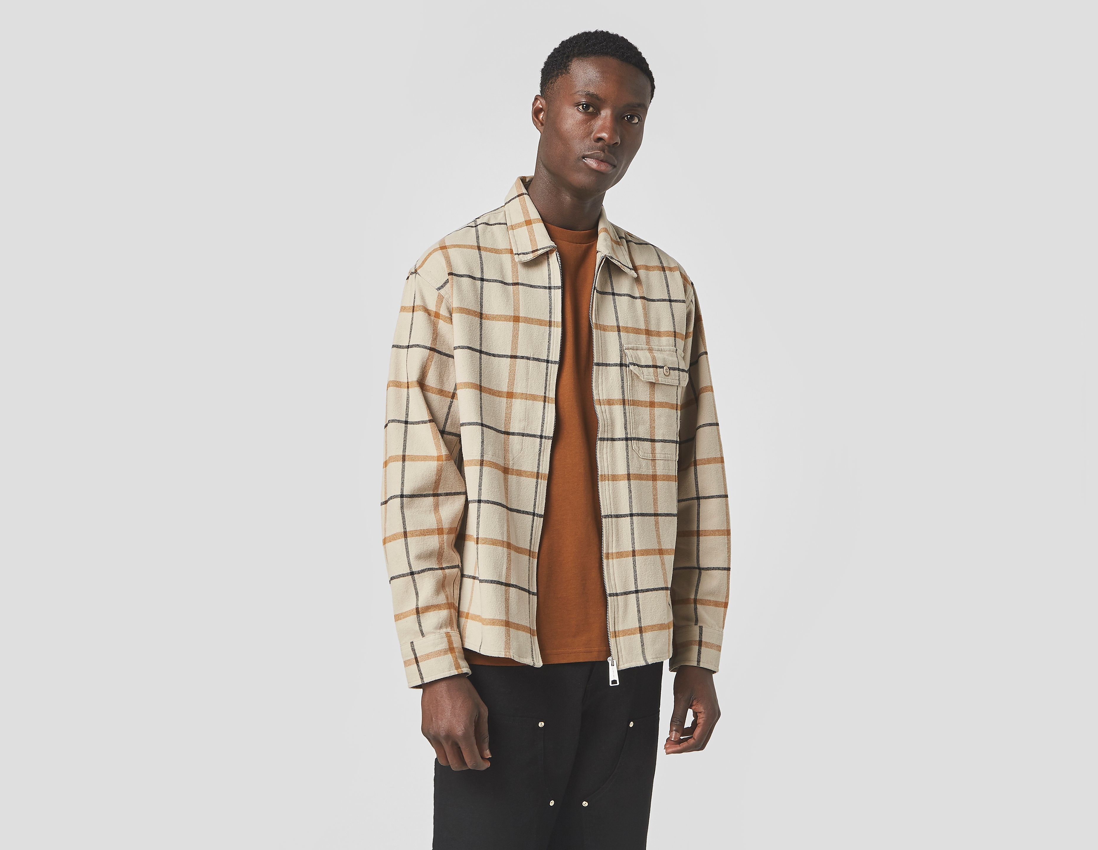 Carhartt WIP Linn Check Zip Shirt