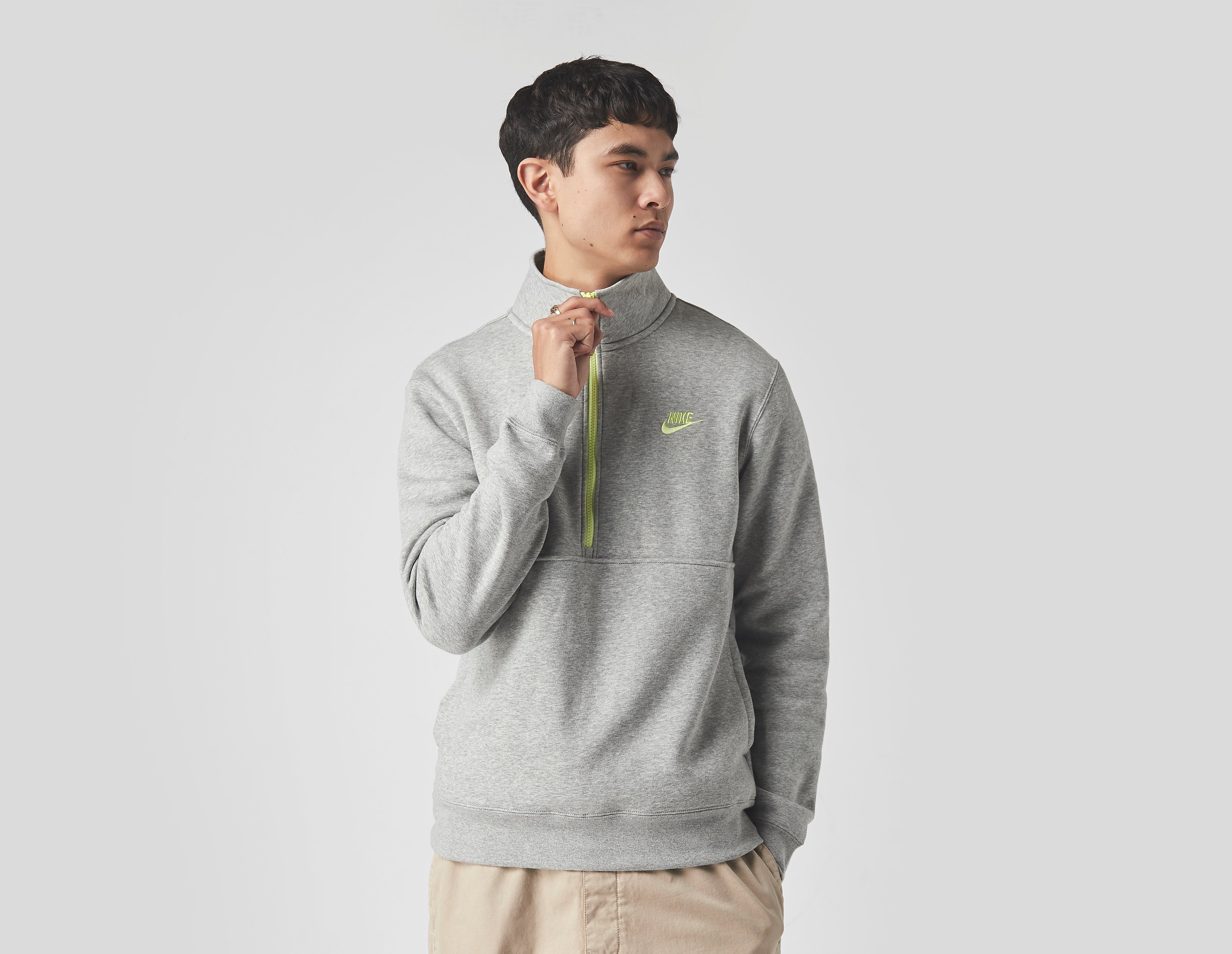 Nike Club Half Zip Sweatshirt