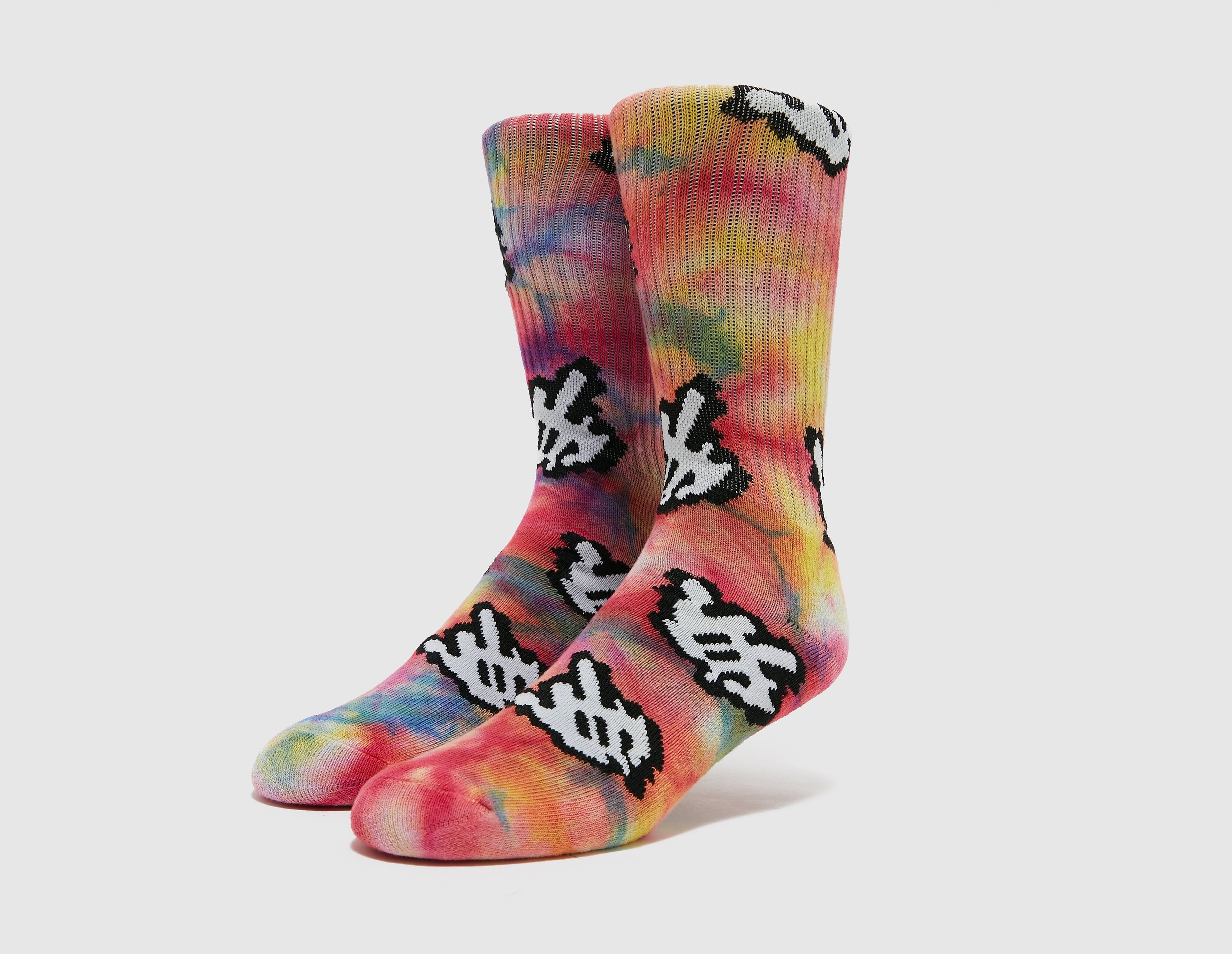 Huf F*ck It Tie Dye Cursor Sock