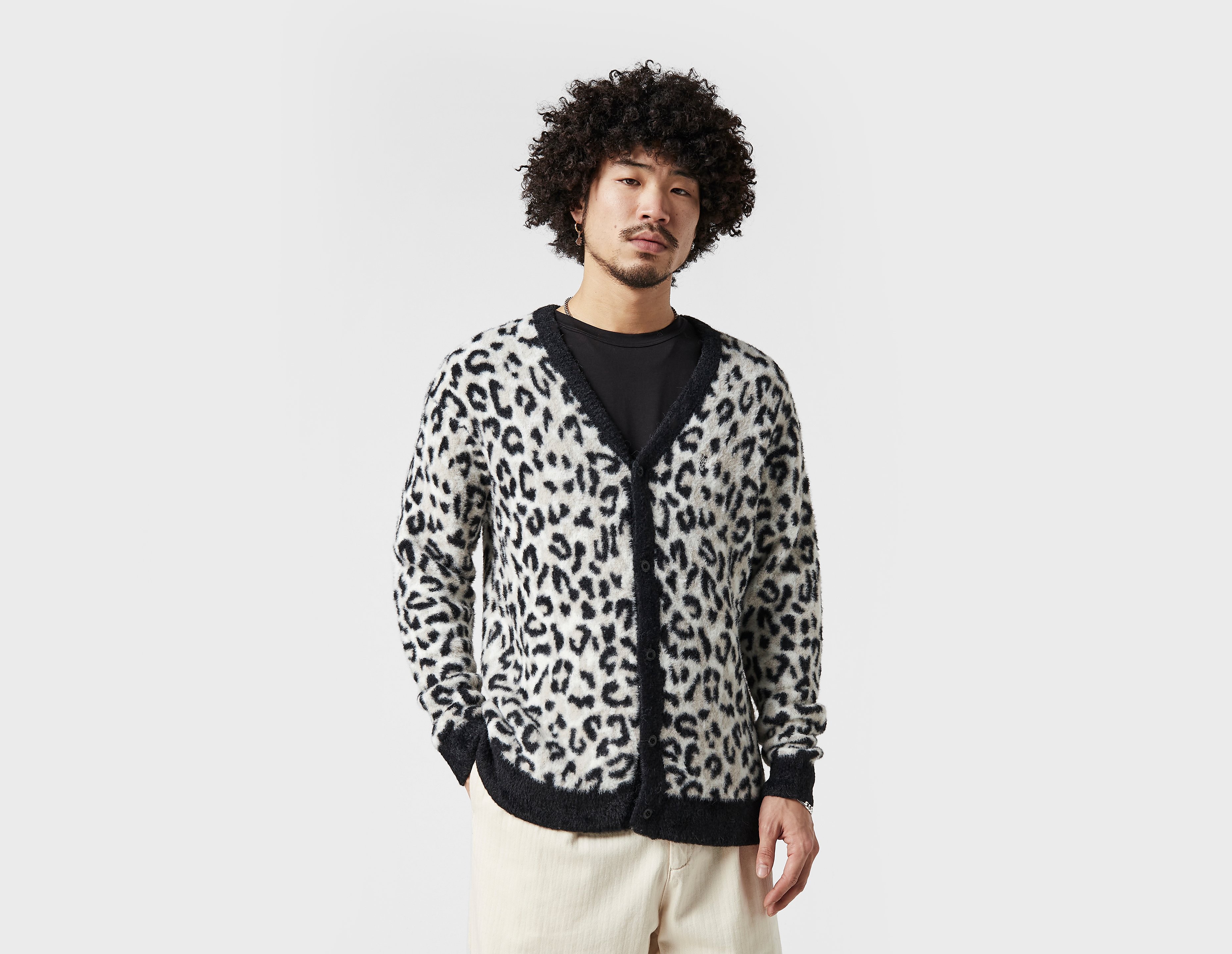 Huf Cardigan Snow Leopard