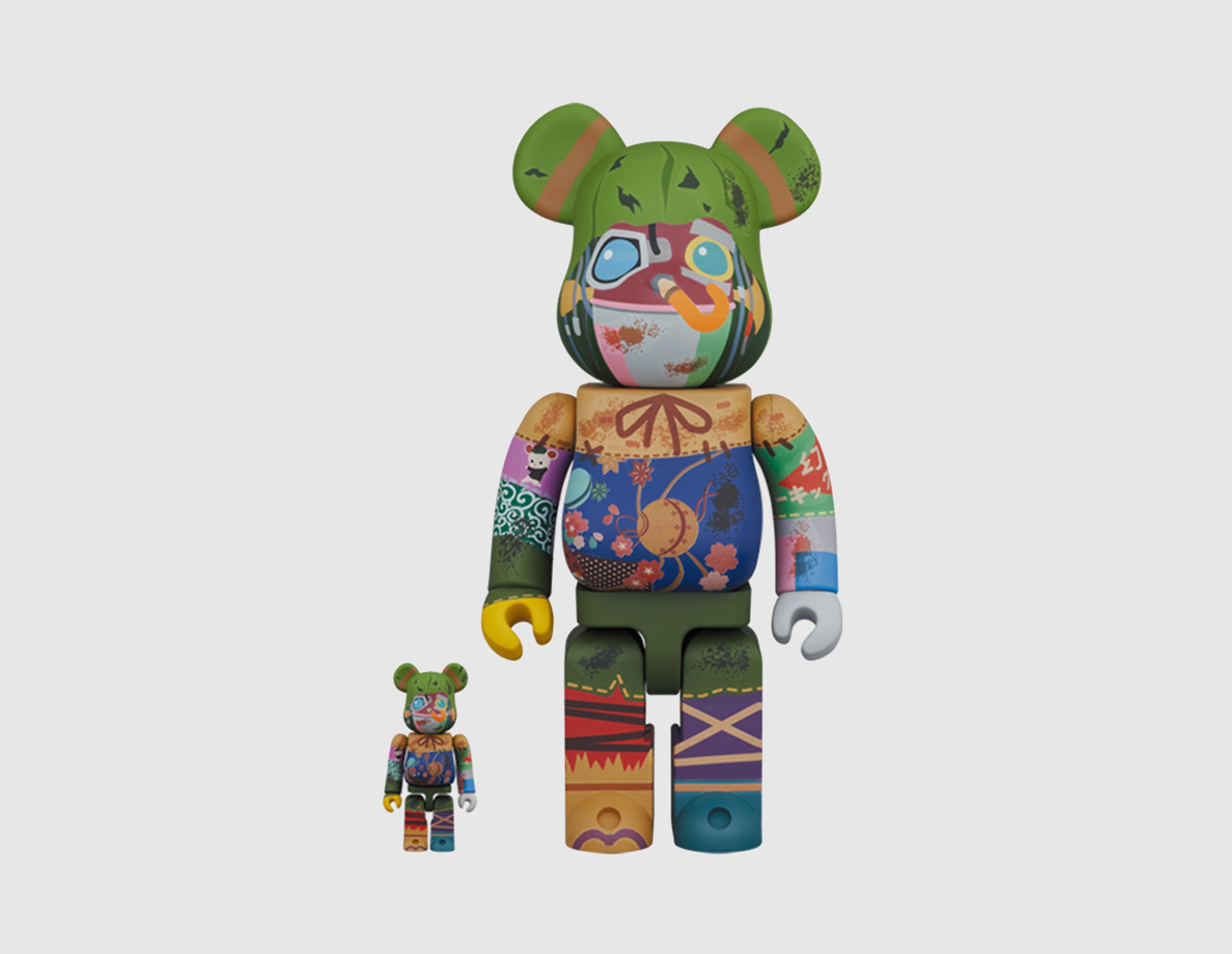 Medicom BE@RBRICK Pupelle of chimney town 100% & 400%