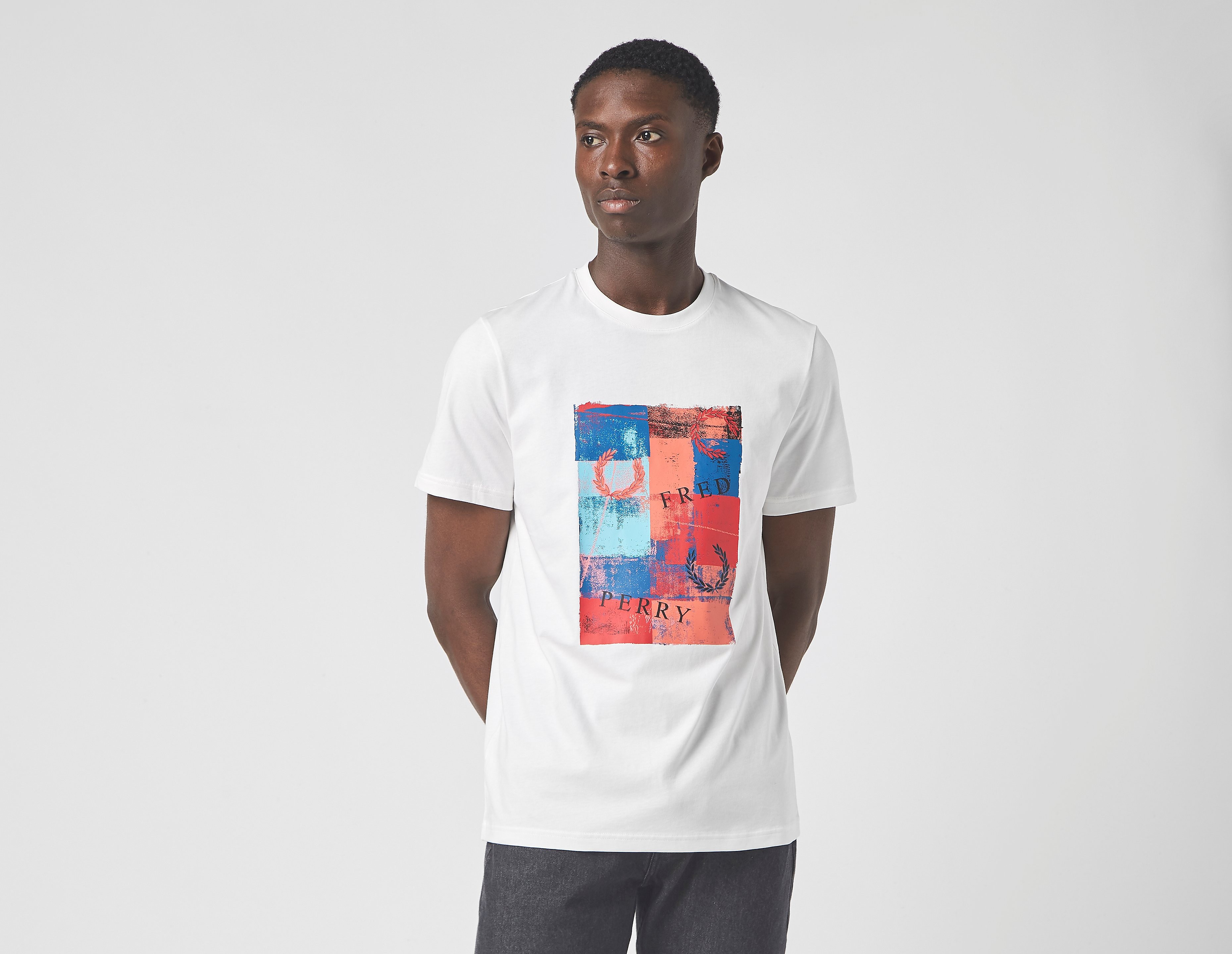 Fred Perry T-Shirt Abstract