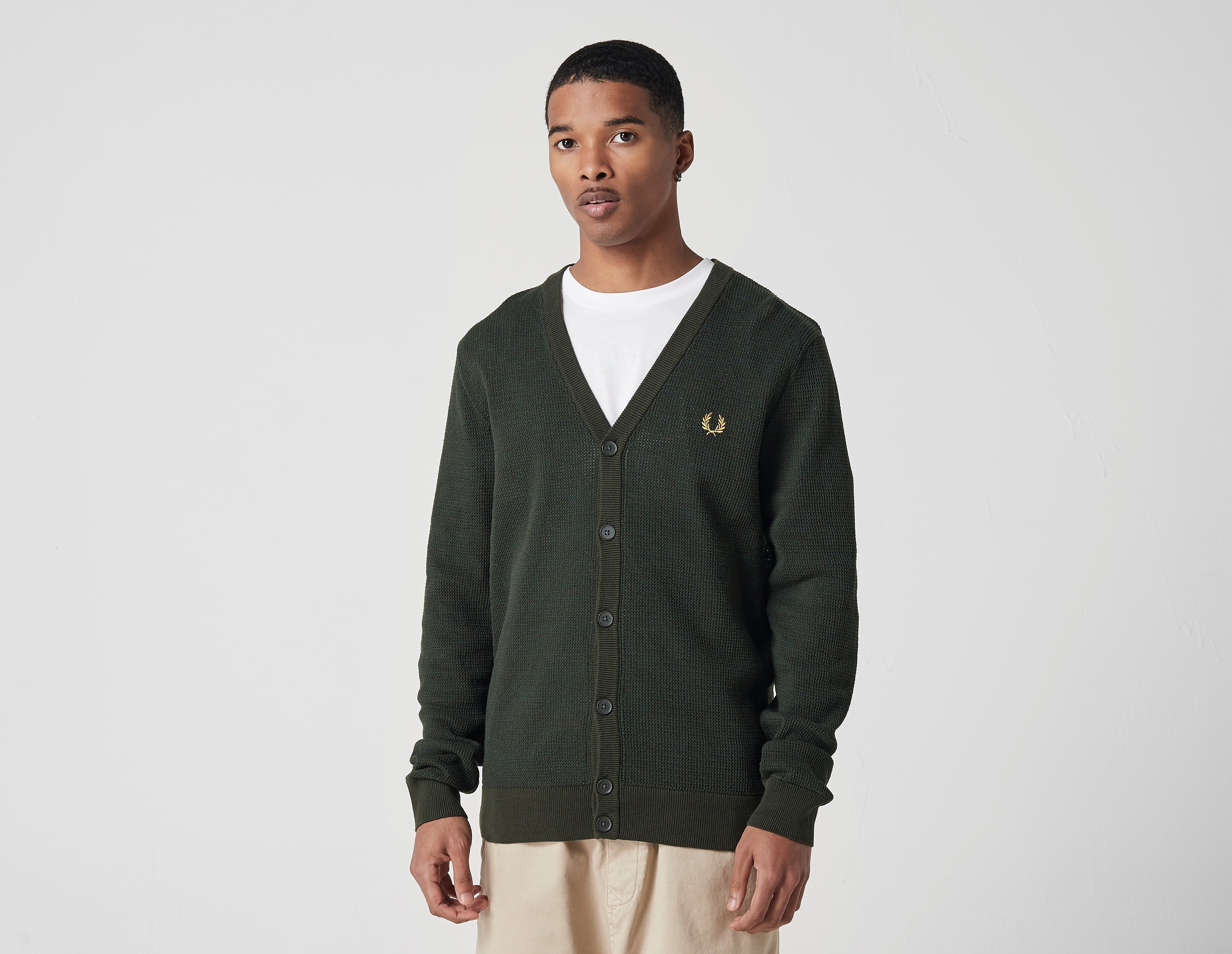 Fred Perry Cardigan Textured