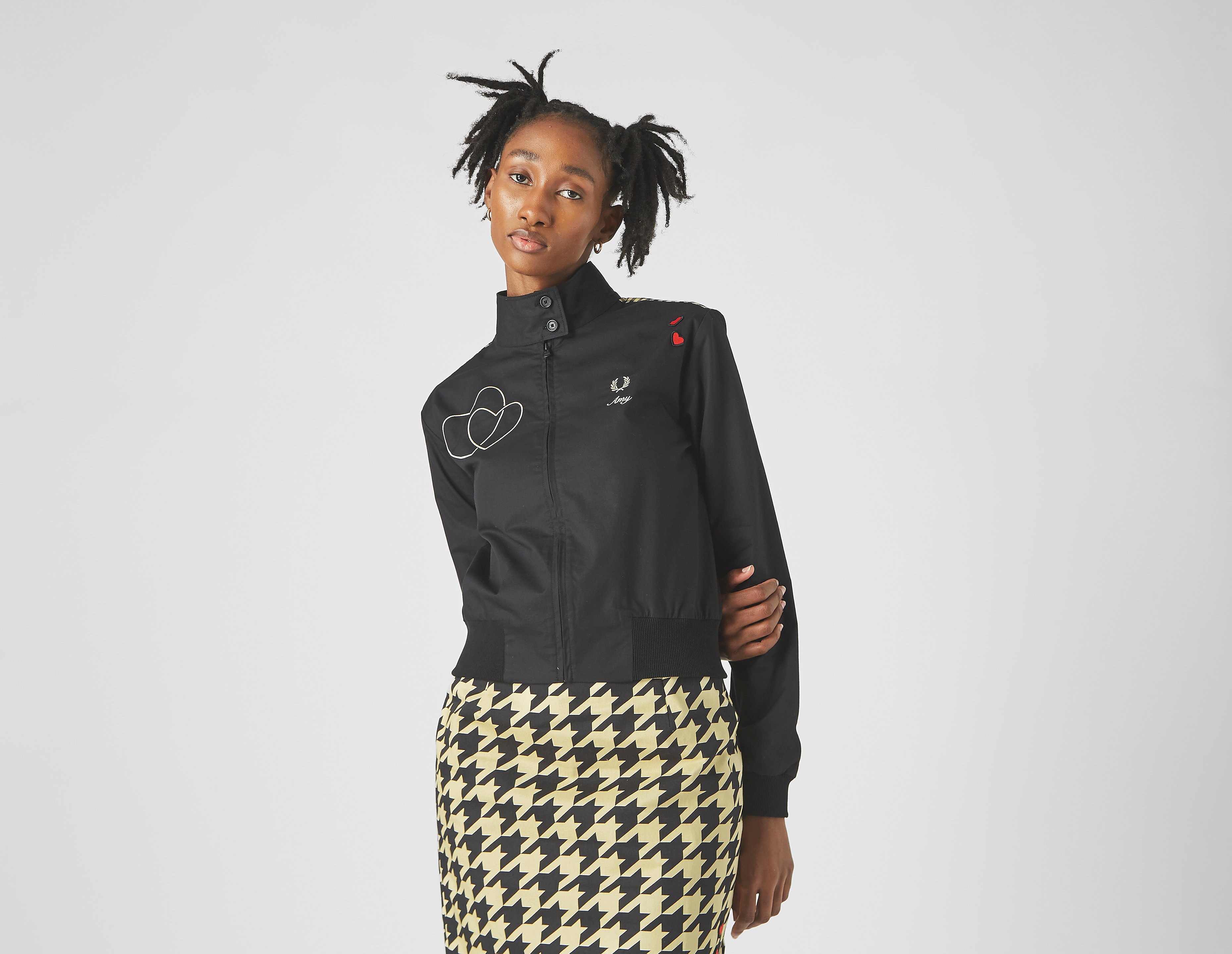 Fred Perry Gingham Yoke Harrington