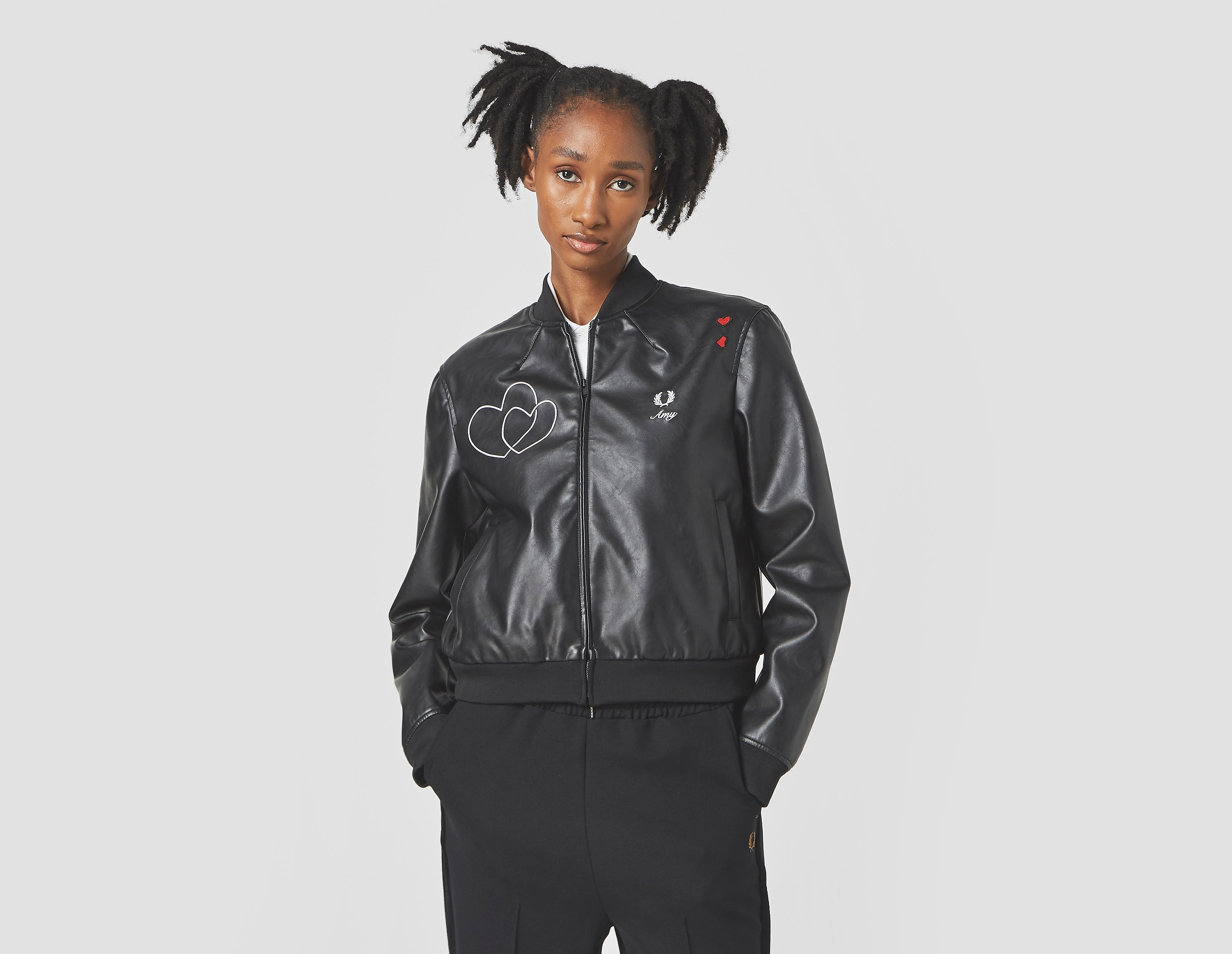 Fred Perry Bomber Faux Leather