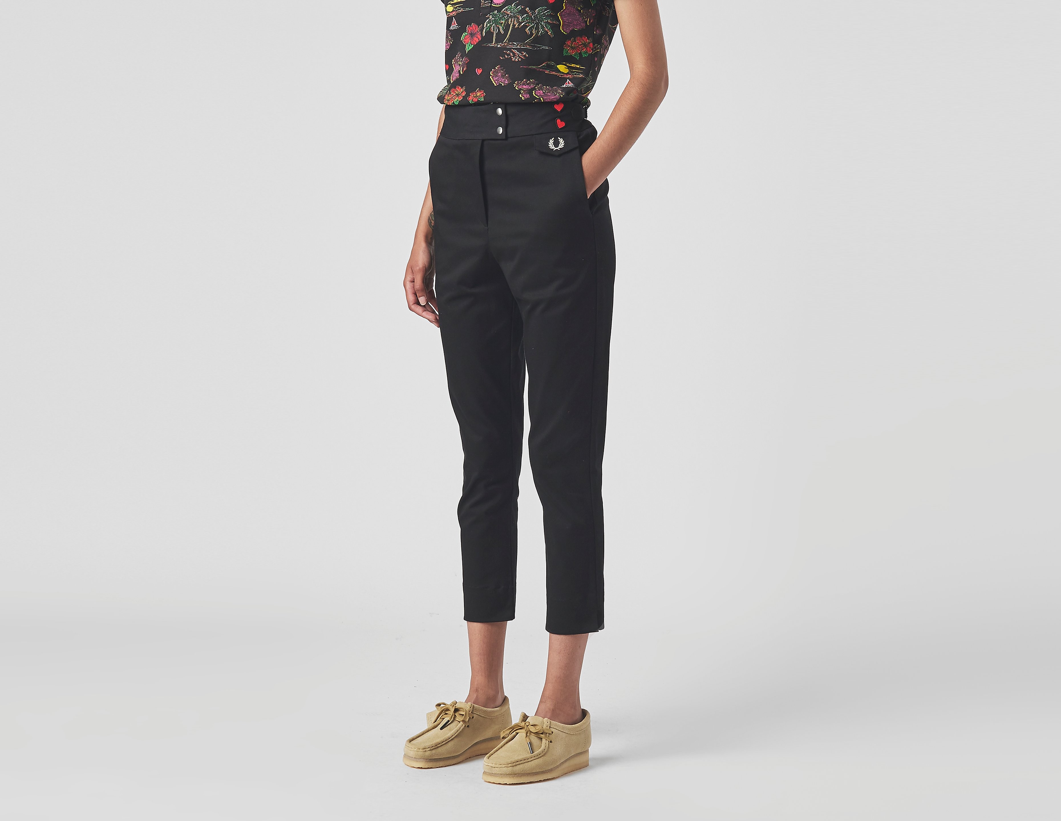 Fred Perry High Waisted Trousers