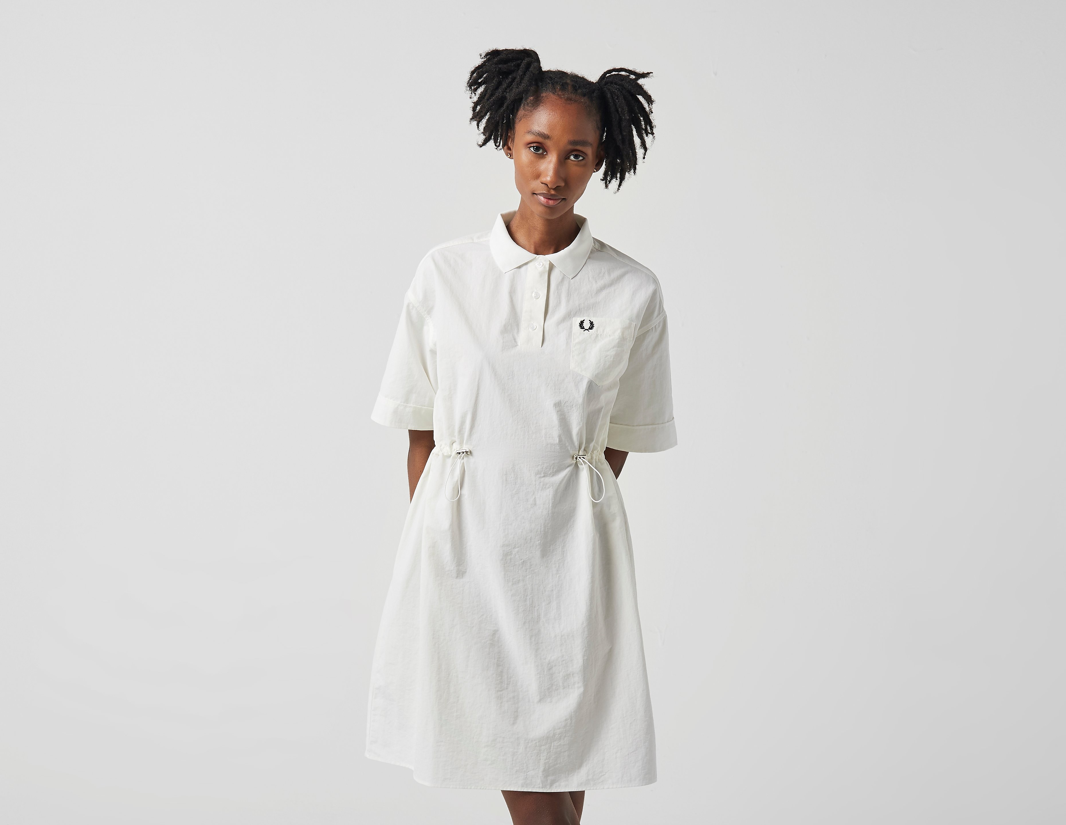 Fred Perry Robe Chemise Gathered Waist