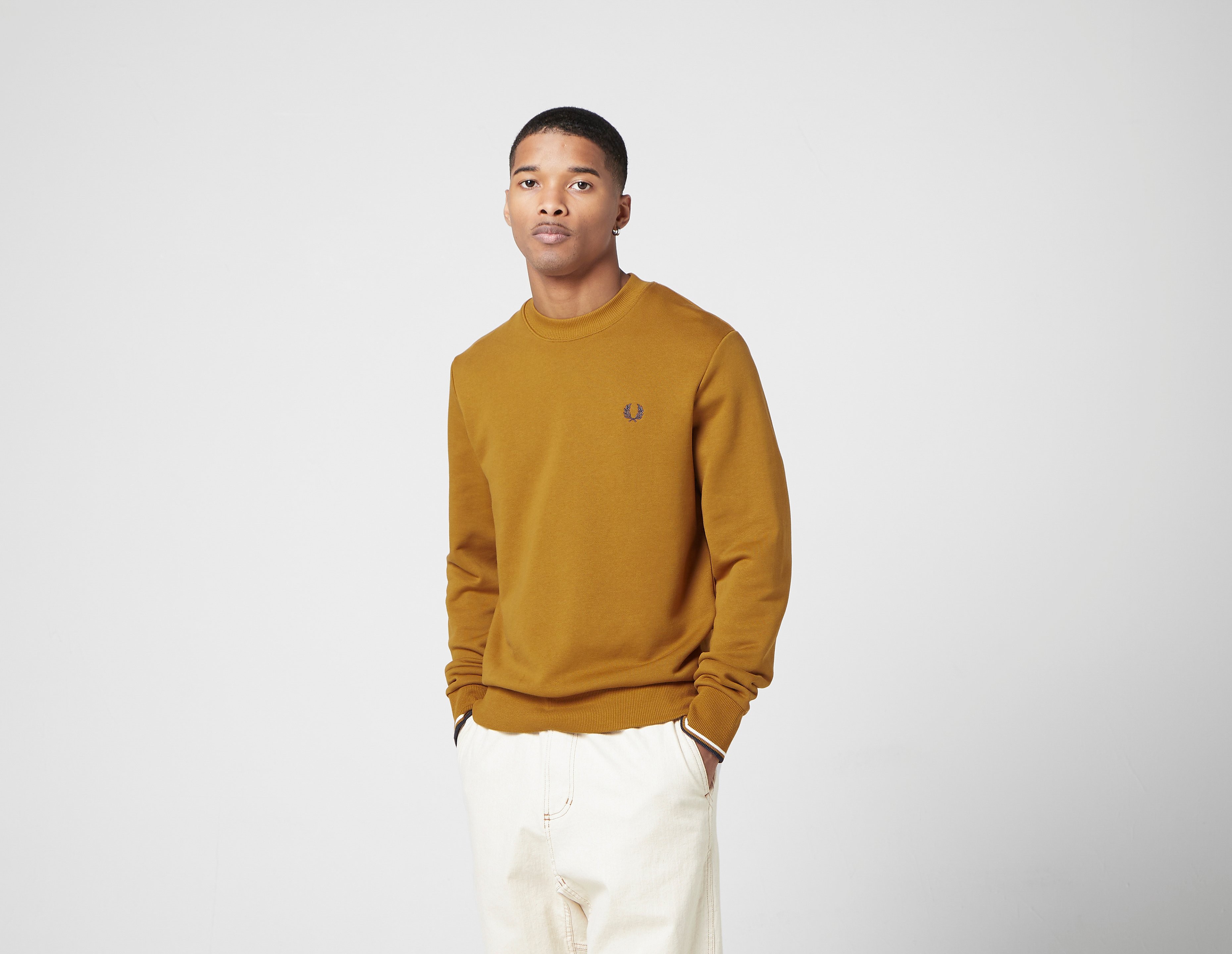 Fred Perry Twin Tipped Crew Neck Sweatshirt