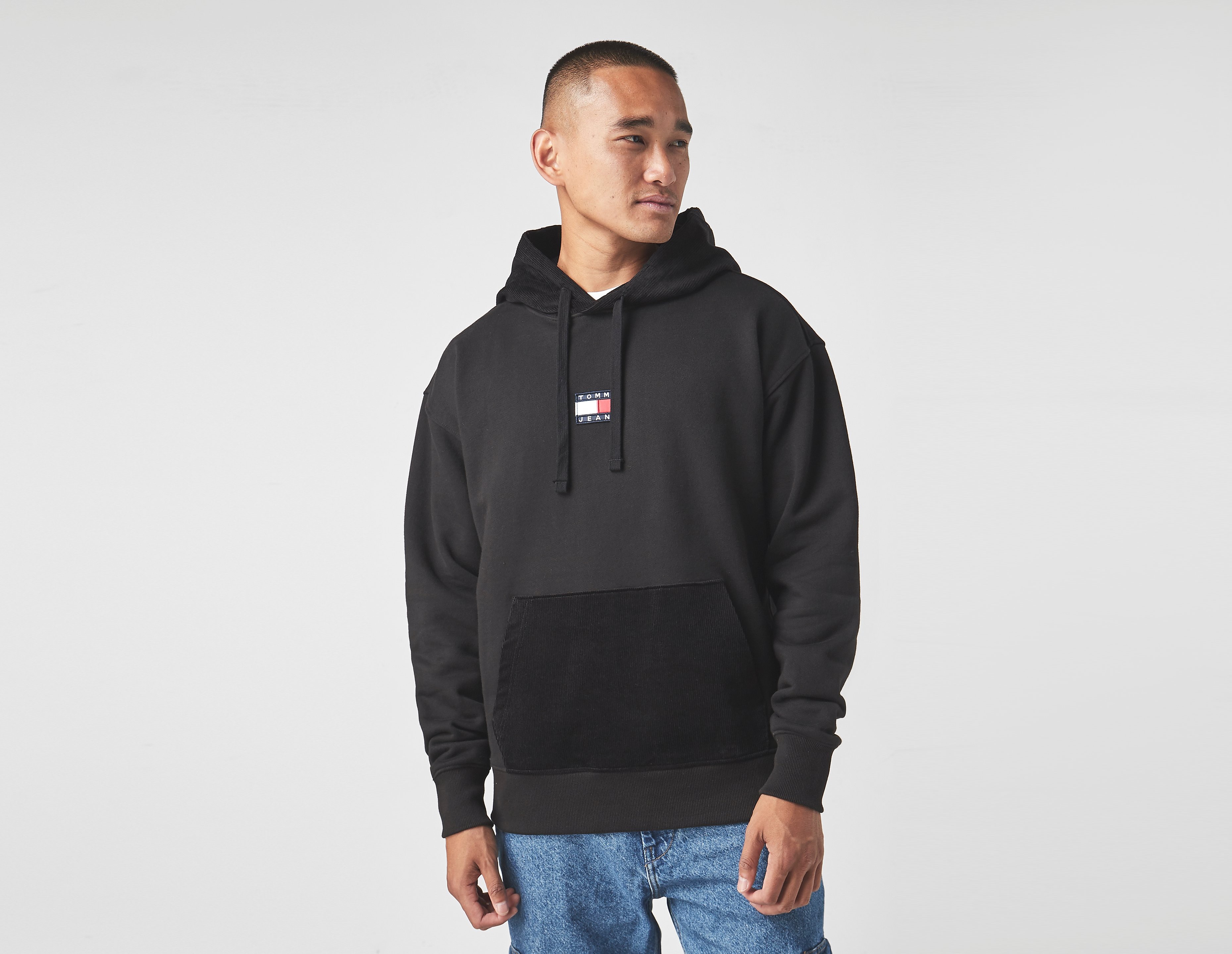 Tommy Jeans Badge Corduroy Hoodie