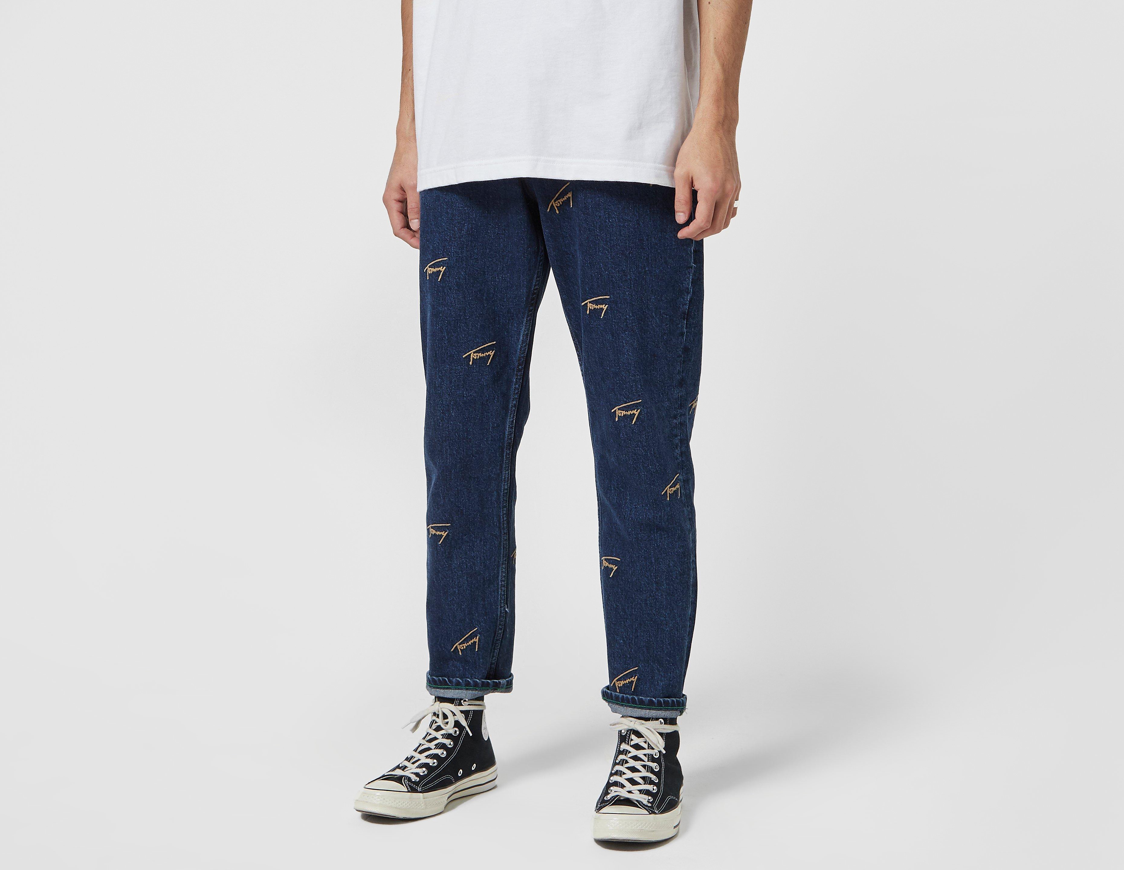 Tommy Jeans Dad Tapered Logo Embroidery Jeans