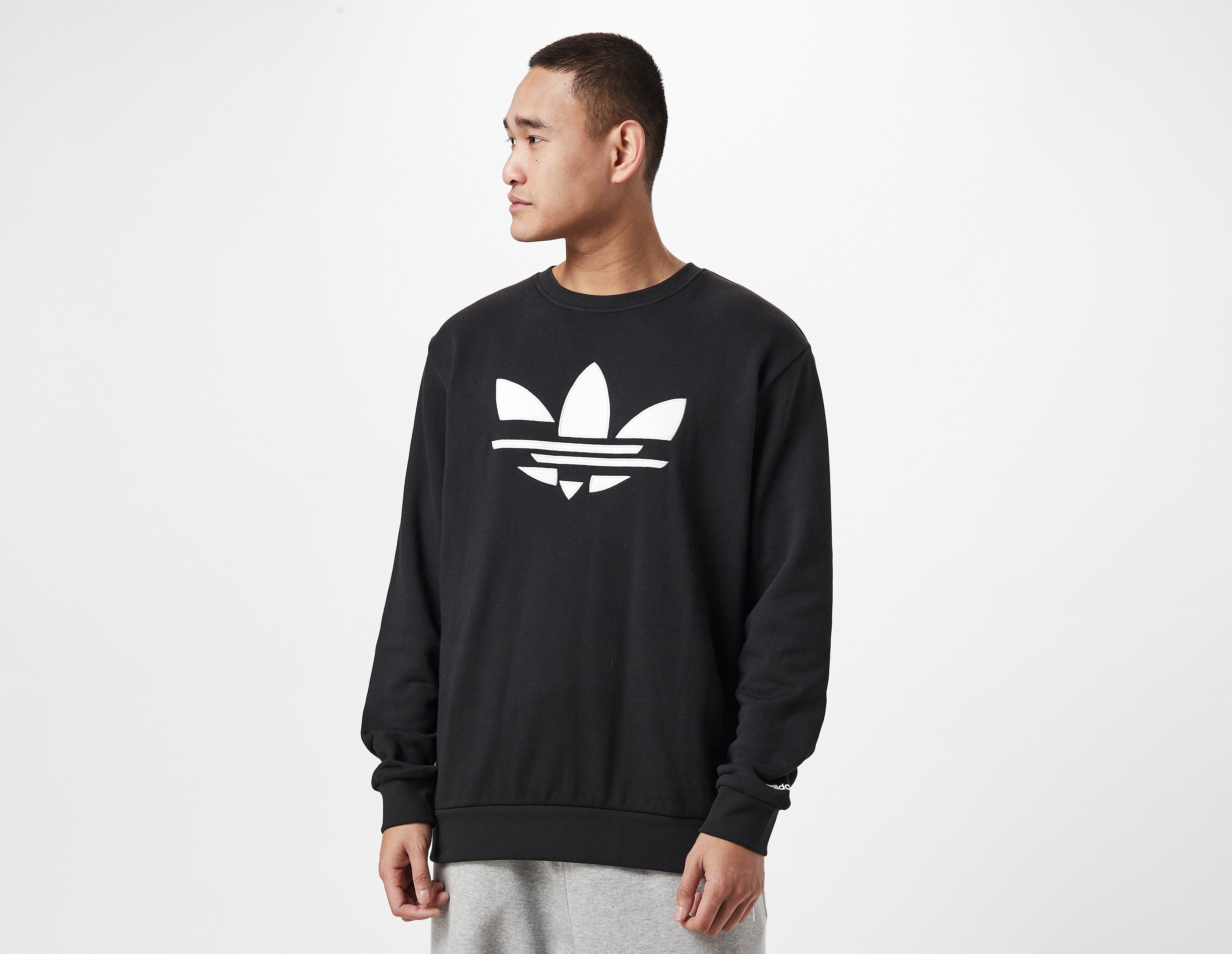 adidas Originals Sweat-shirt à col rond Adicolour Destructuré