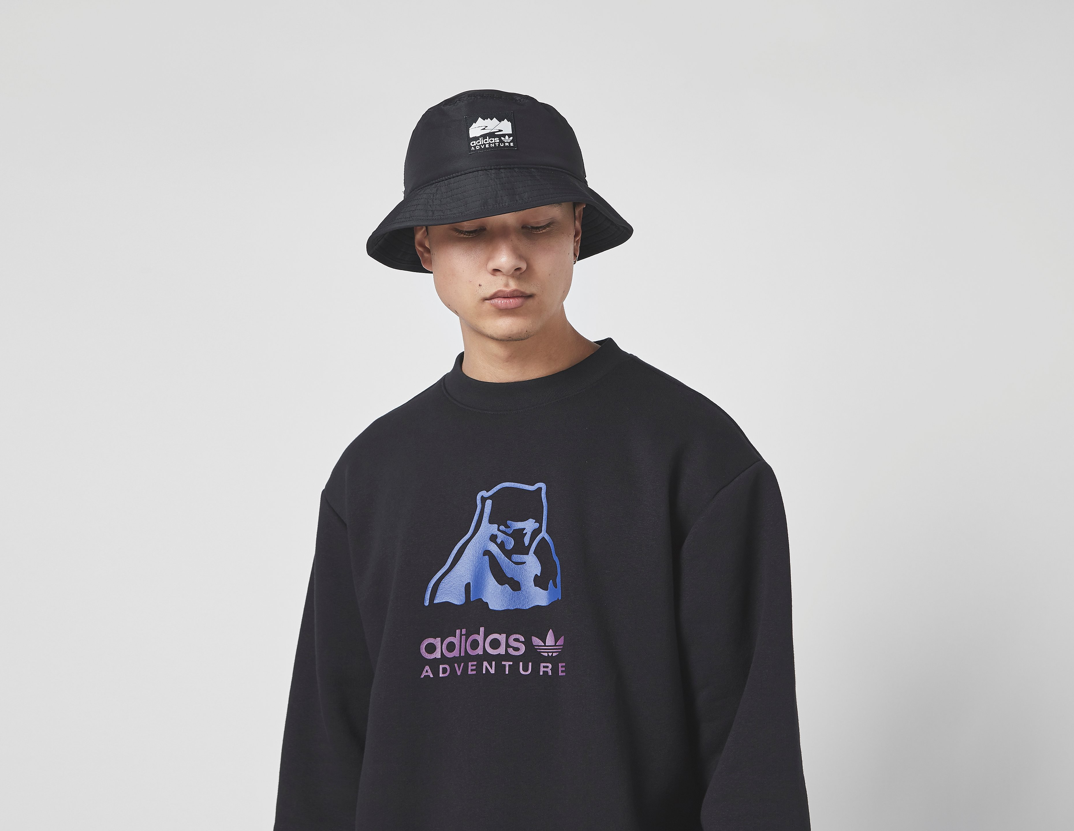 adidas Originals Adventure Big Logo Crew Sweatshirt