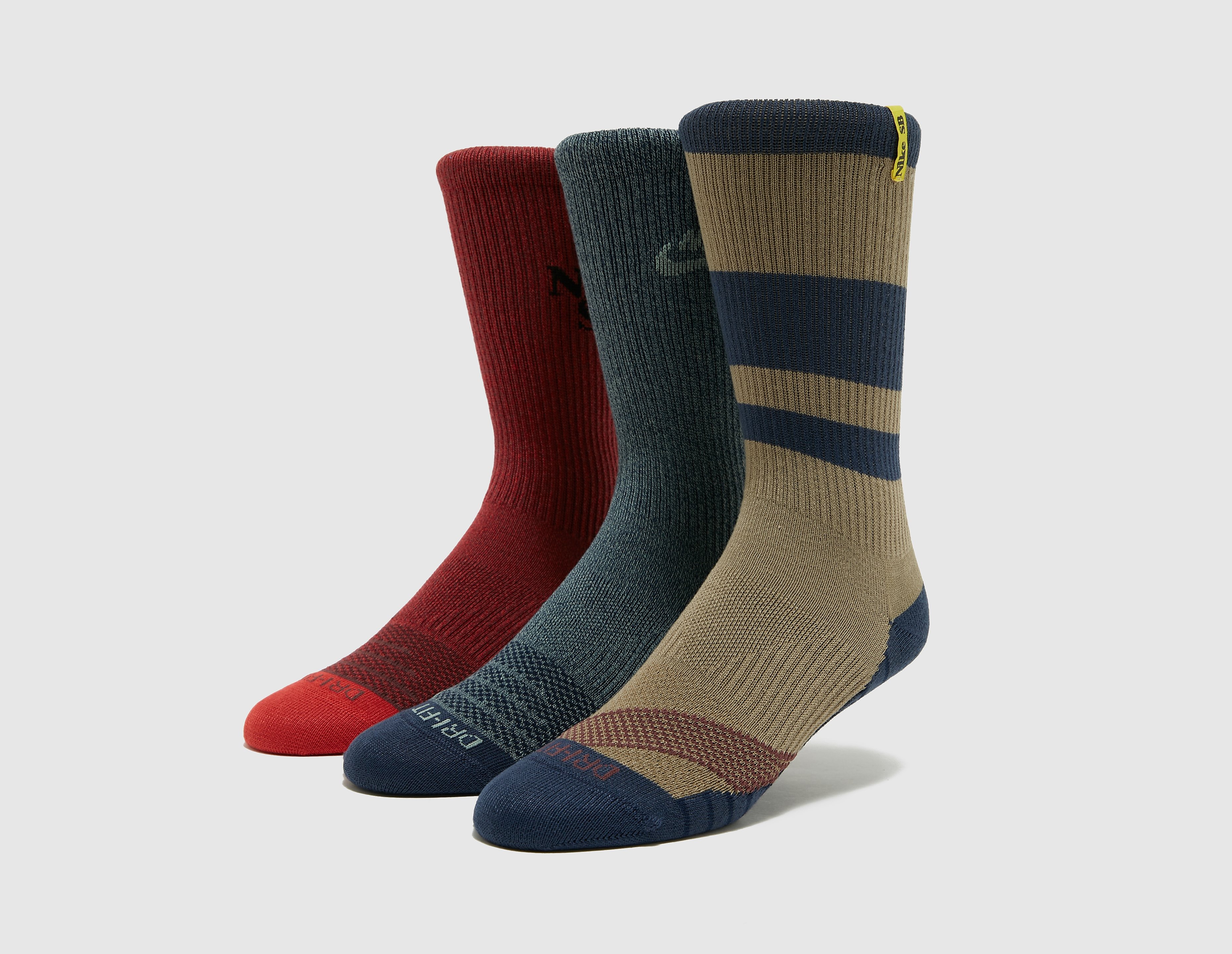 Nike SB Pack 3 Chaussettes Skate Crew