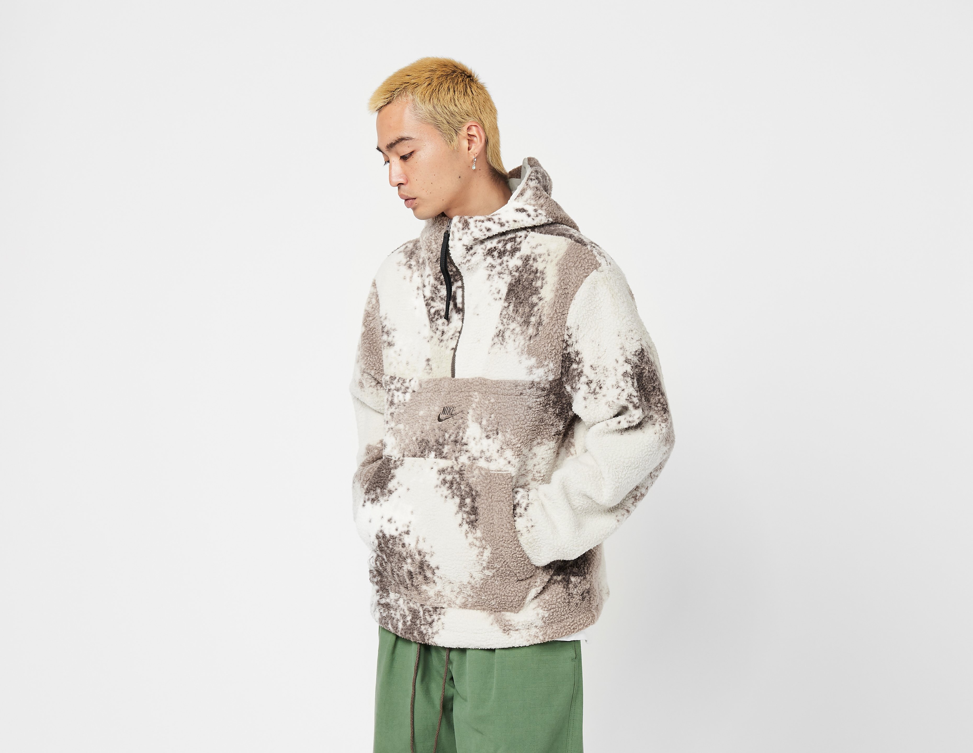 Nike Sportswear 1/2 Zip Sherpa Hoodie