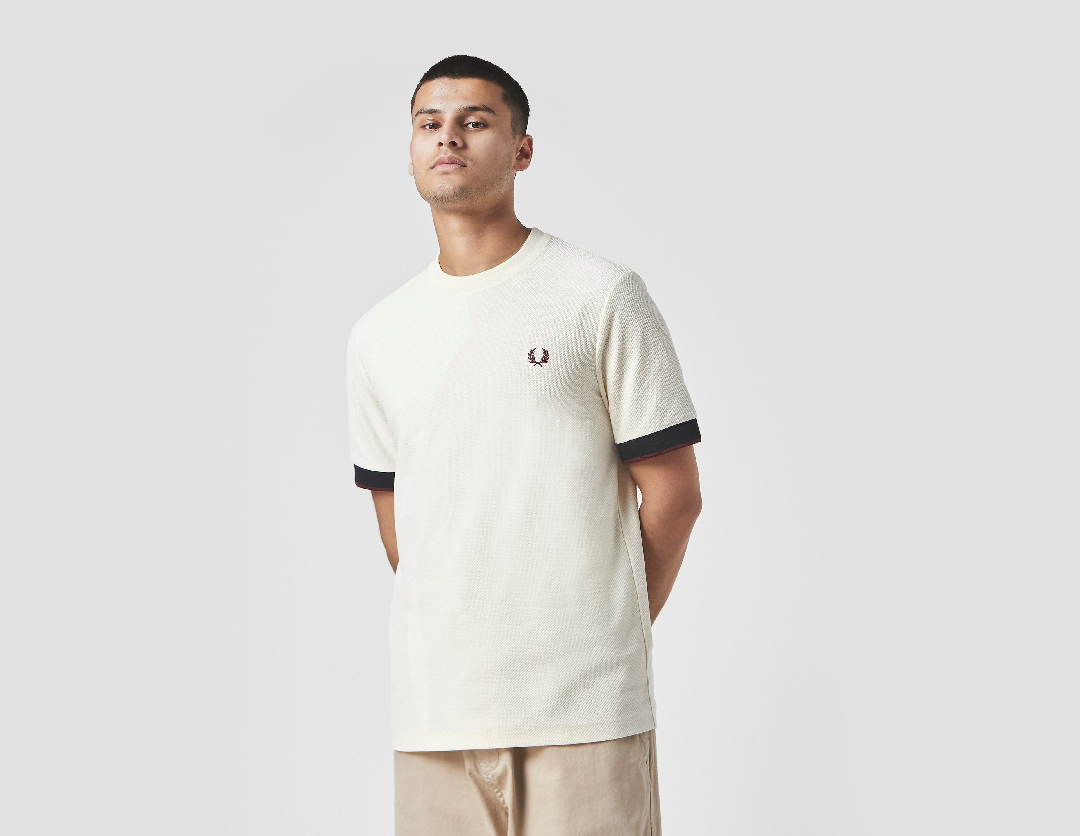 Fred Perry Contrast Cuff T-Shirt