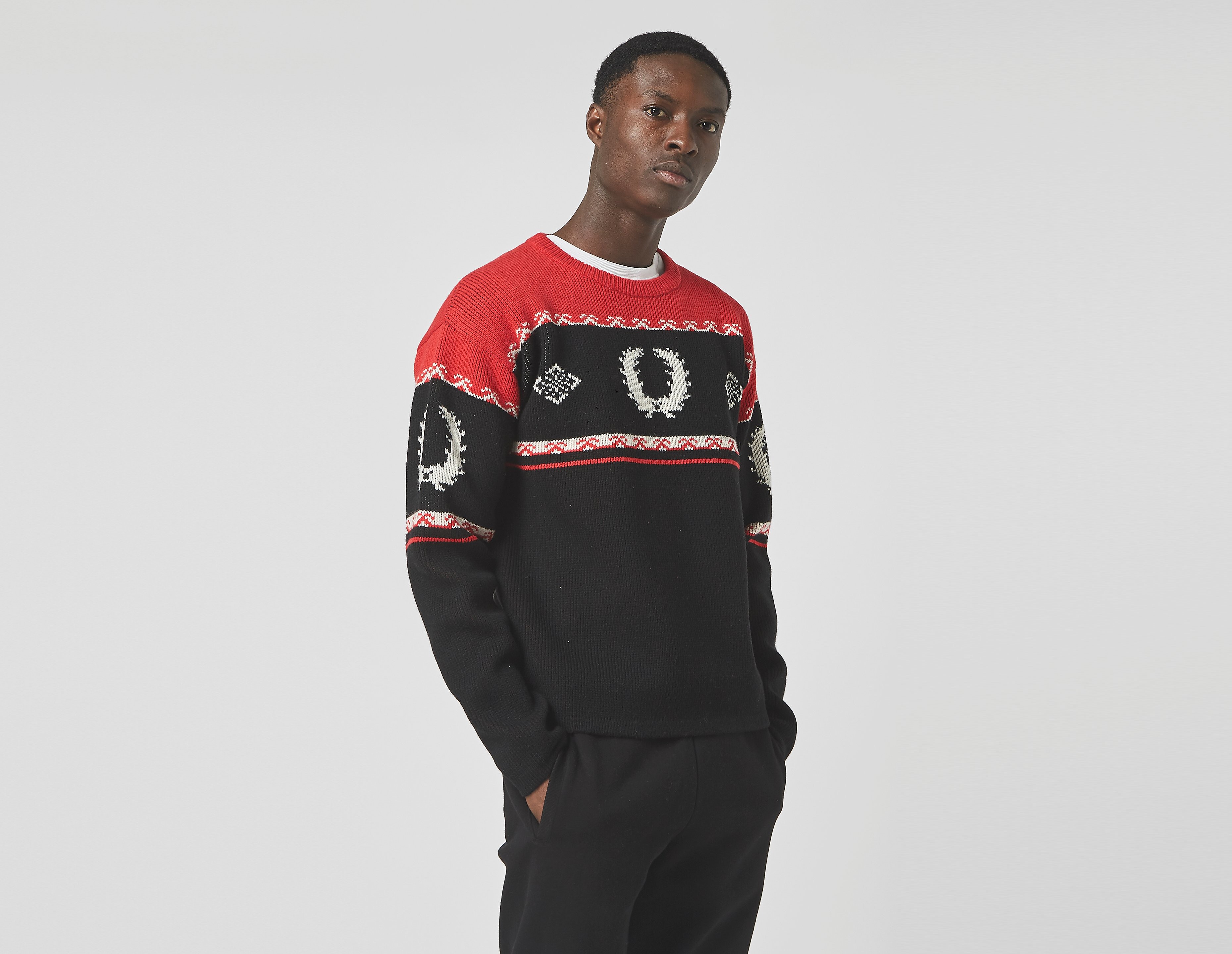 Fred Perry Pull Fair Isle Ski