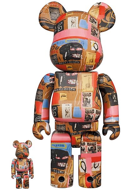 Medicom BE@RBRICK Warhol x Basquiat 100% & 400%