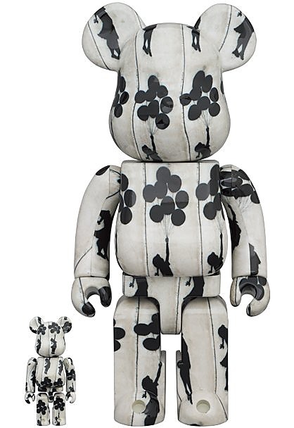 Medicom BE@RBRICK 'Balloons Girl' 100% & 400%