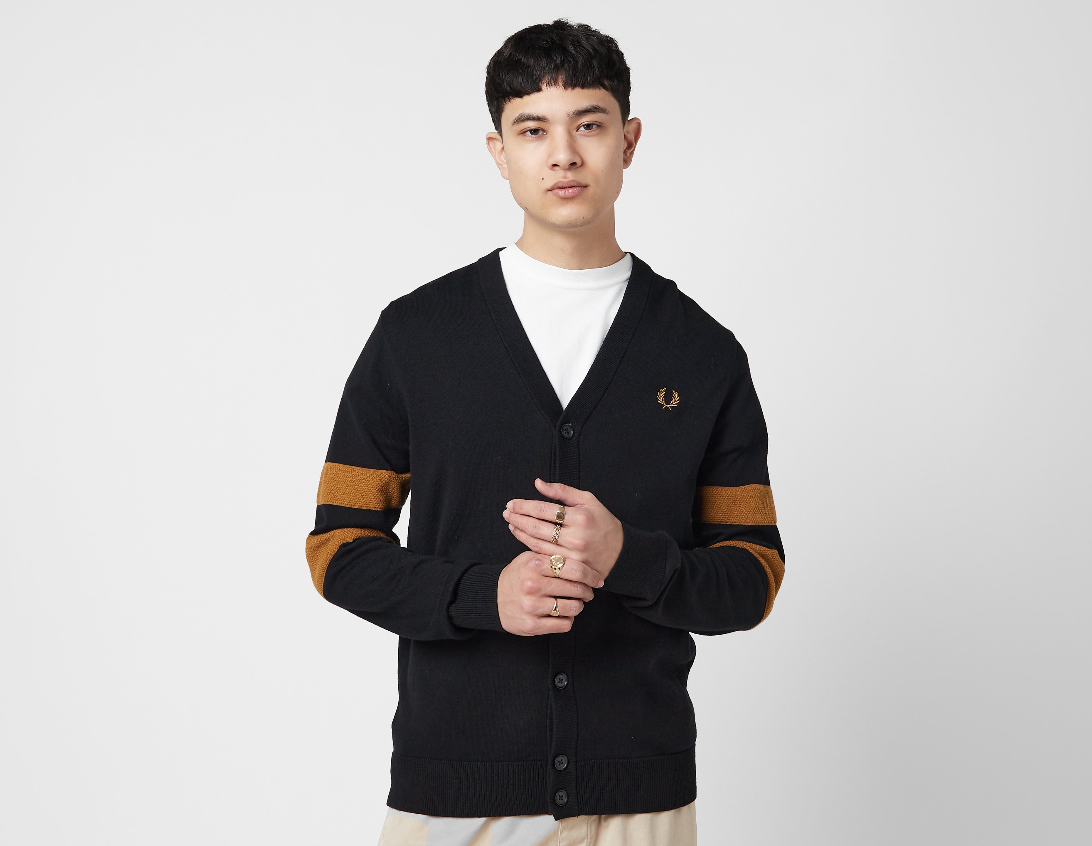 Fred Perry Tipped Cardigan