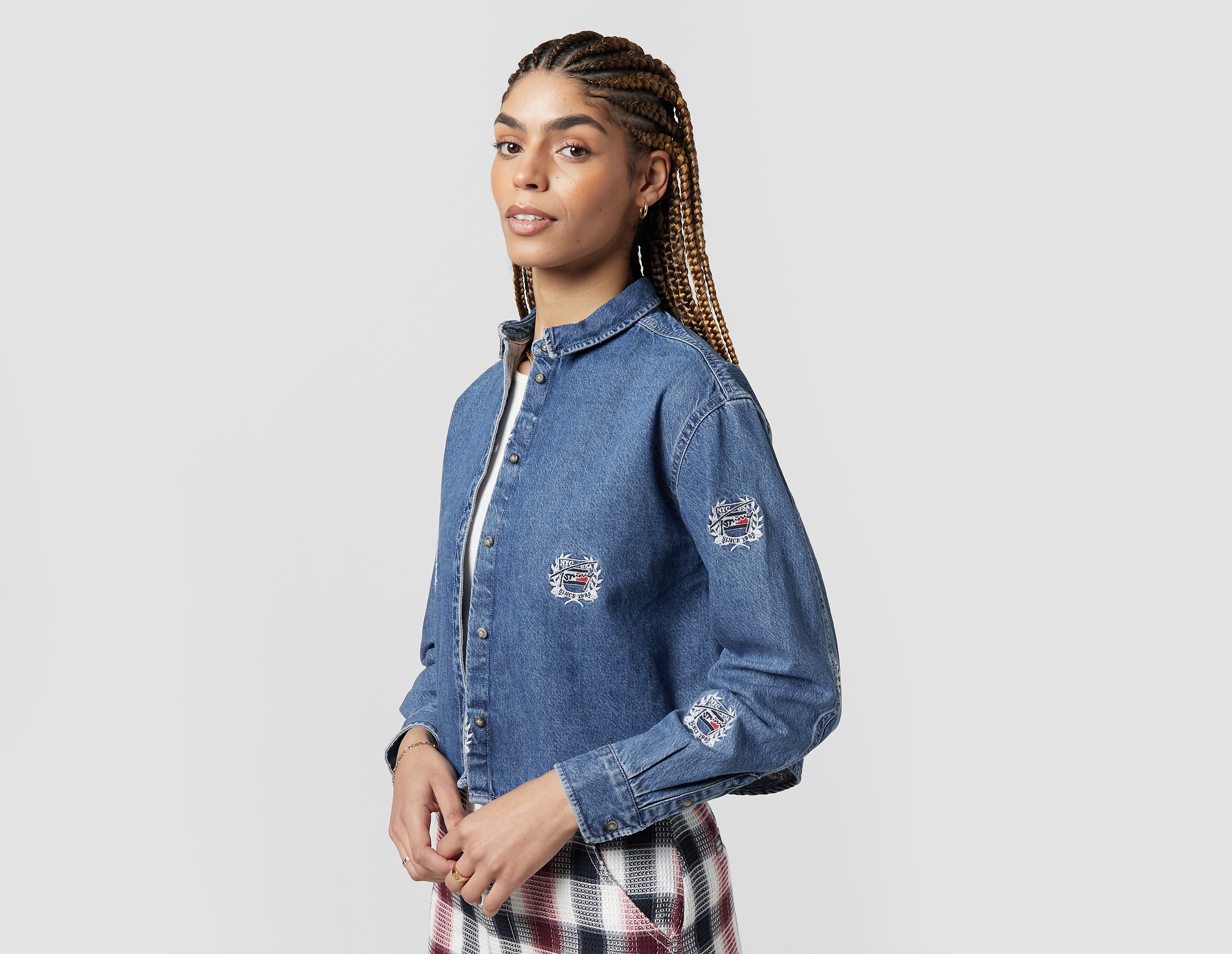 Tommy Jeans Chemise en Jean Crest