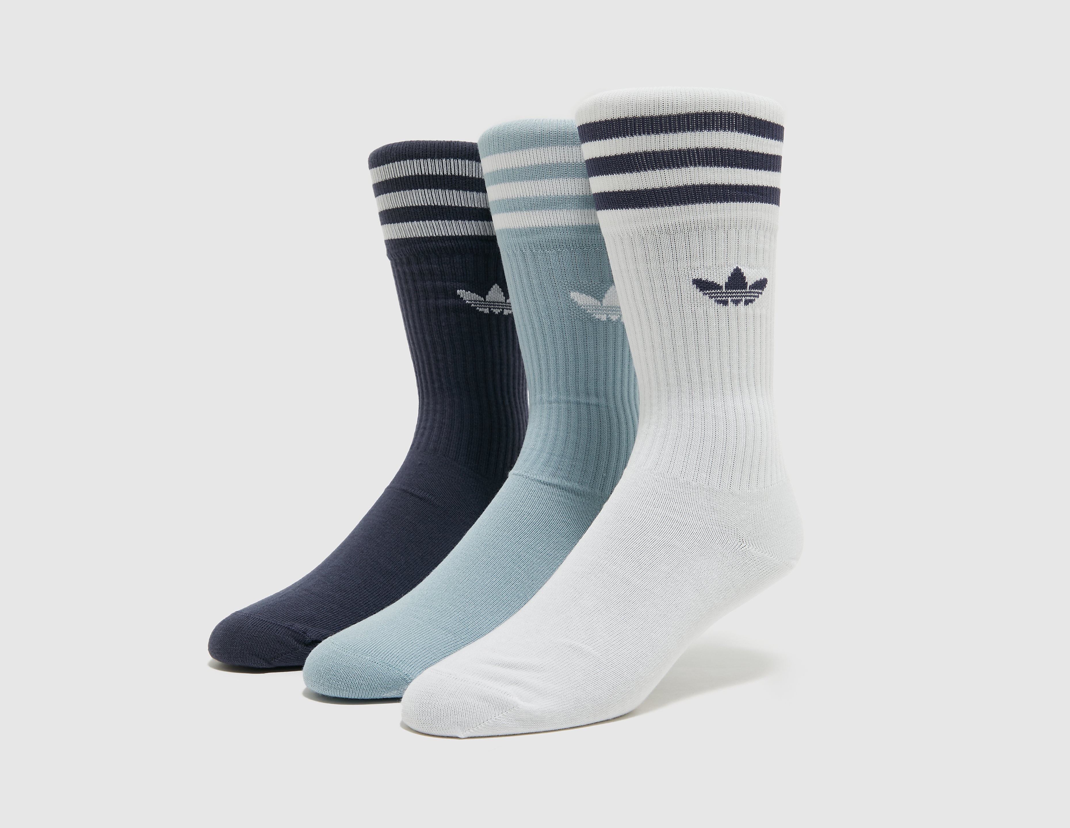 adidas Originals Lot de 3 chaussettes Crew