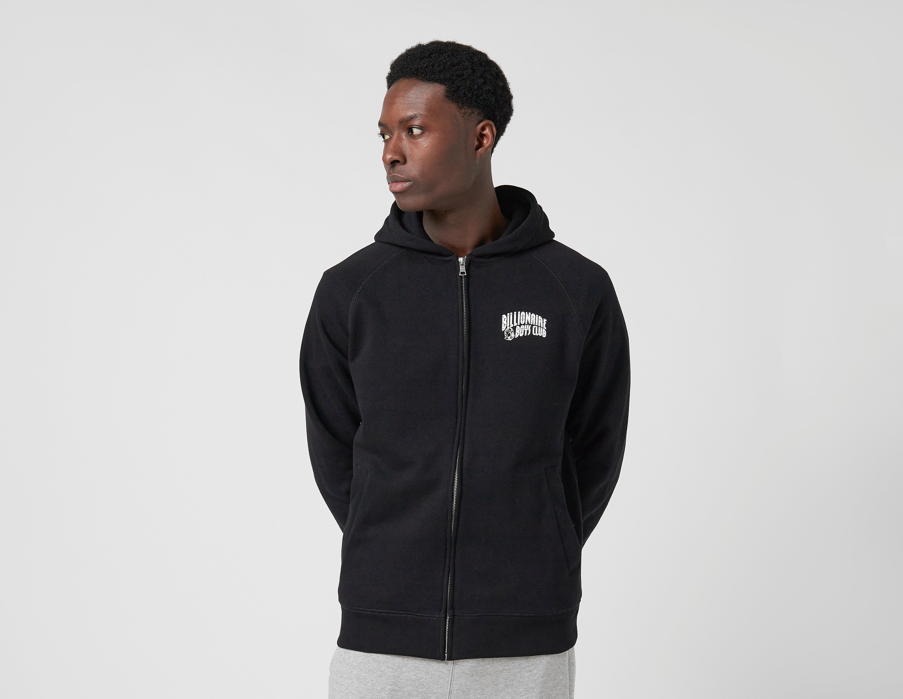 Billionaire Boys Club Sweat à capuche Small Arch Logo Zip