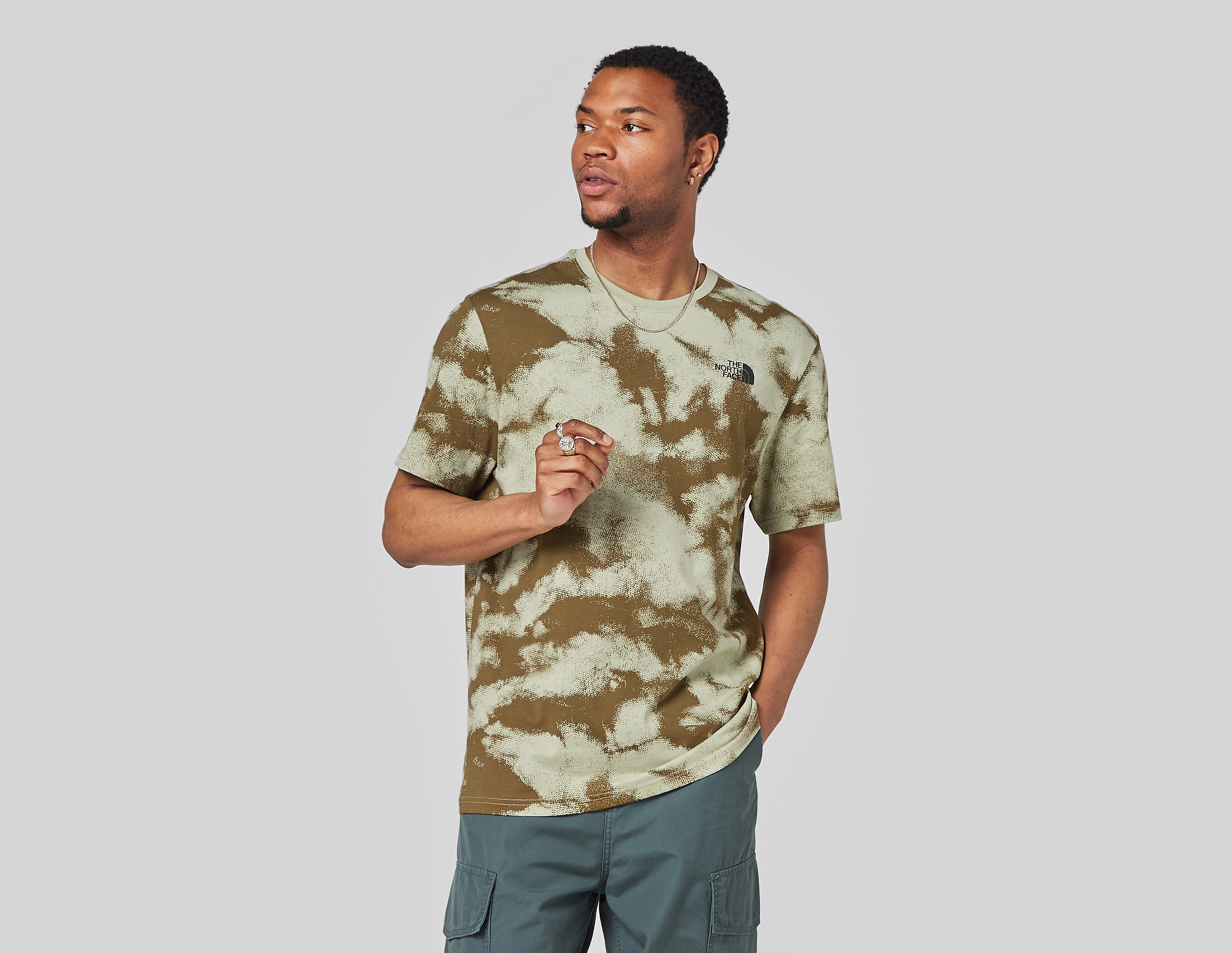 The North Face T-Shirt Red Box Dye