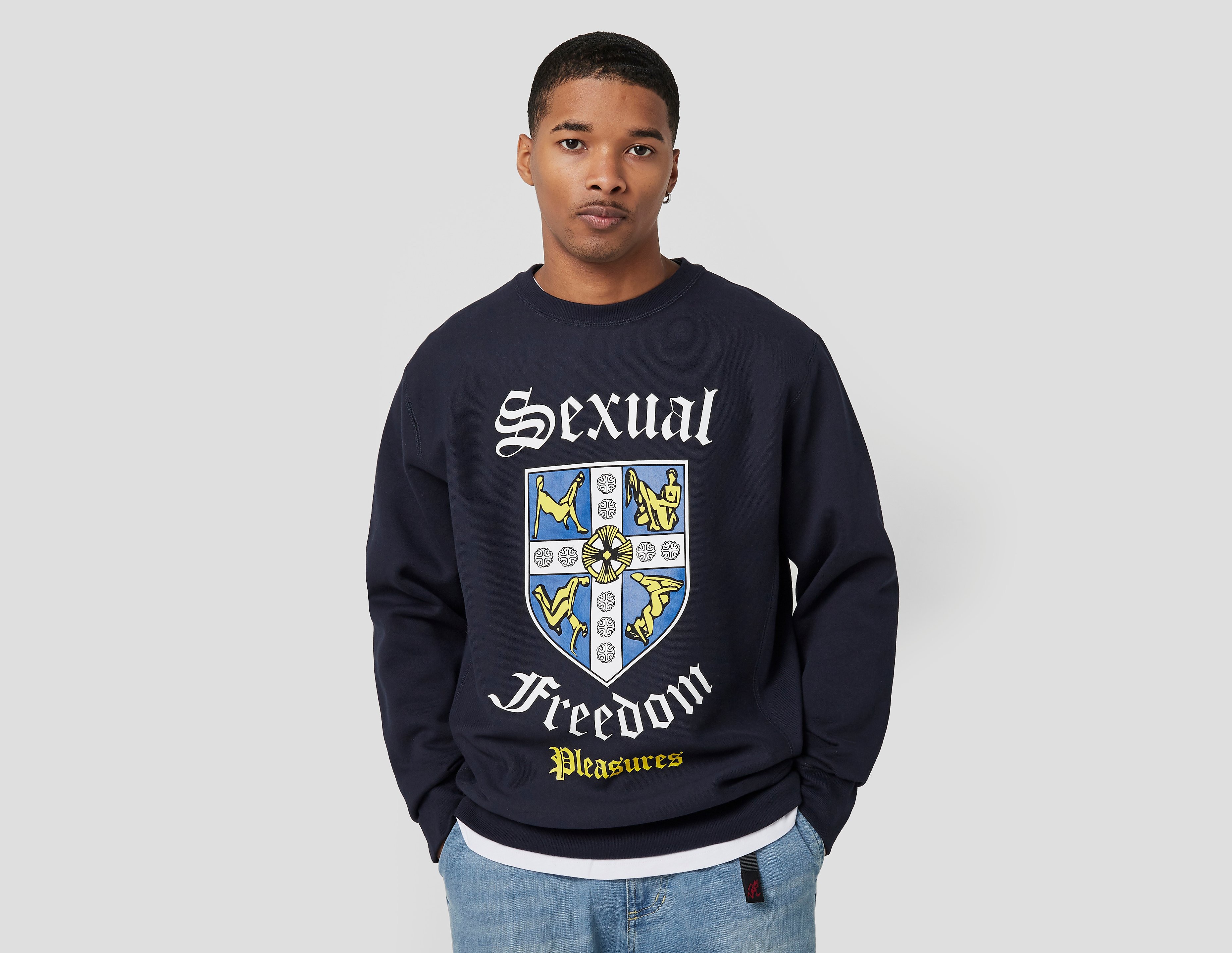 Pleasures Educate Crew Neck Sweat