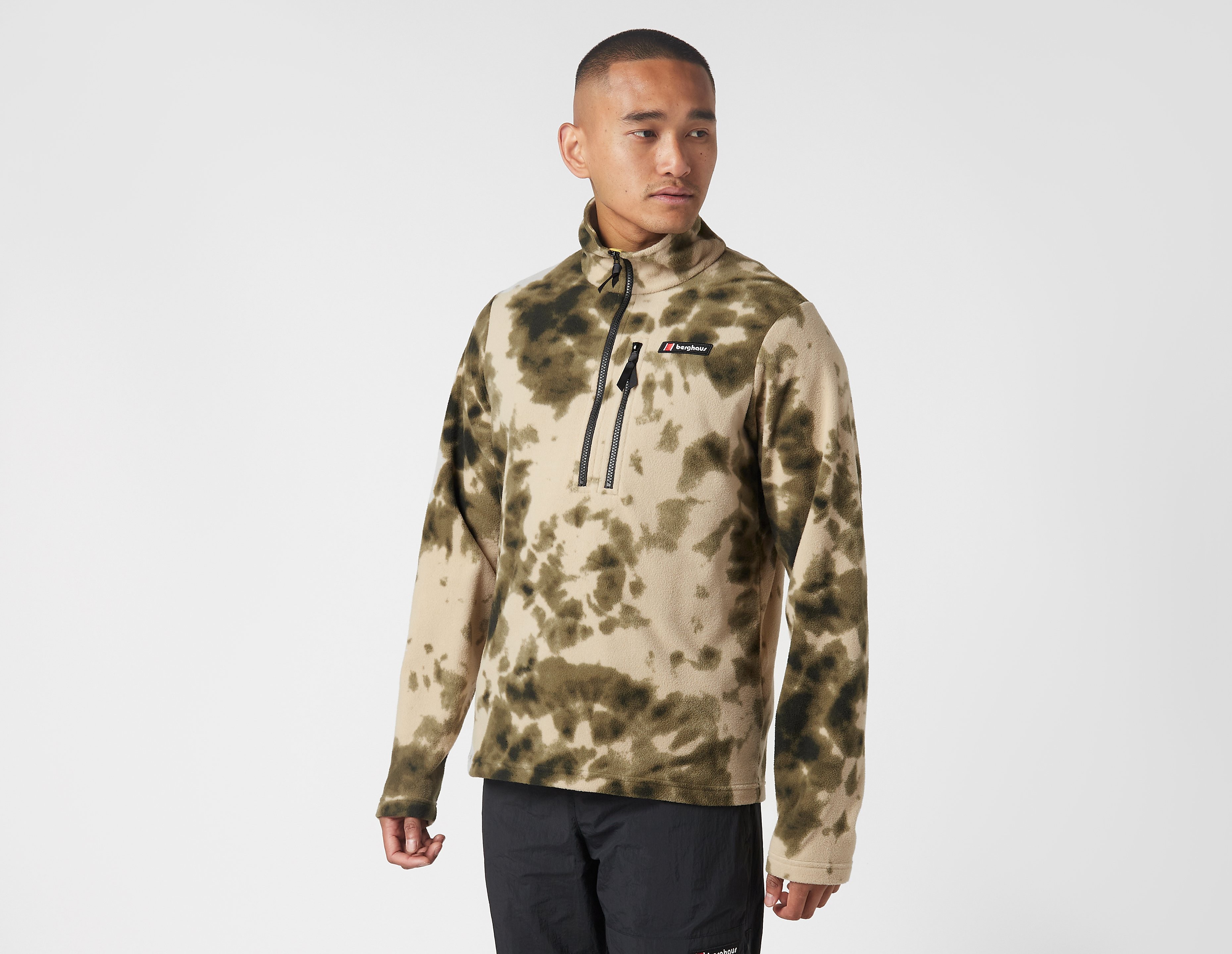 Berghaus Prism Printed Trango Half Zip Sweatshirt