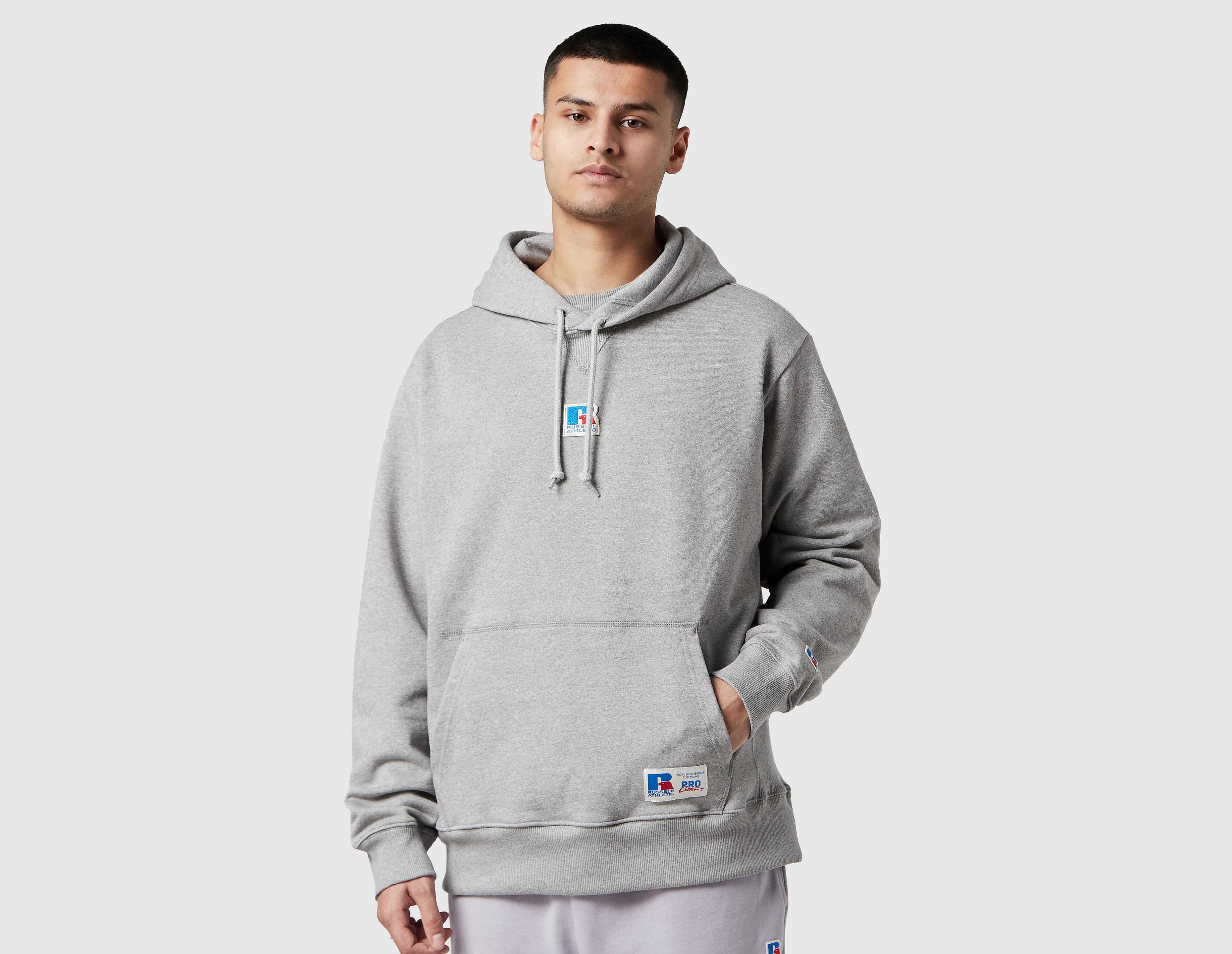Russell Athletic Badge Logo Hoodie