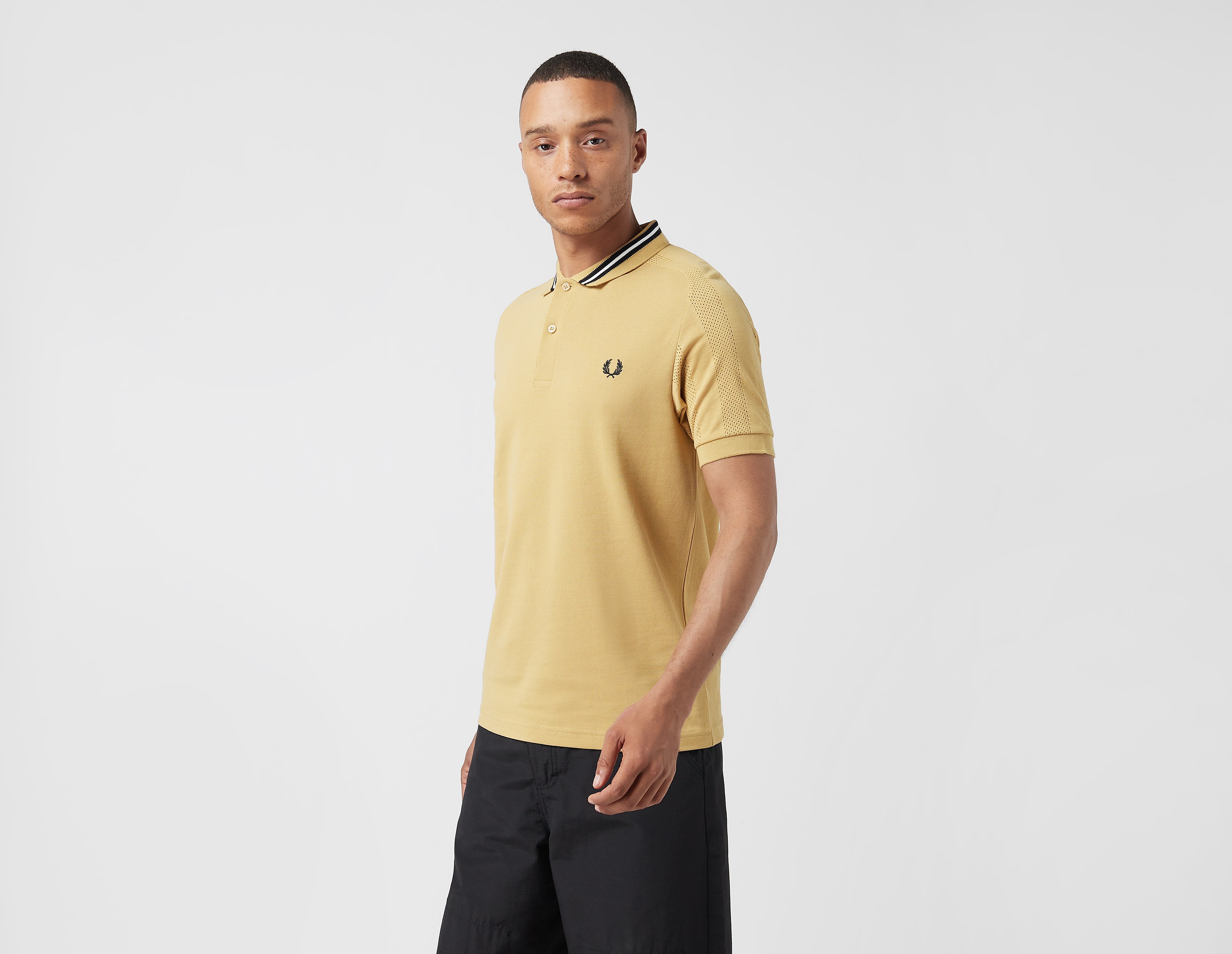 Fred Perry Raglan Sleeve Polo Shirt