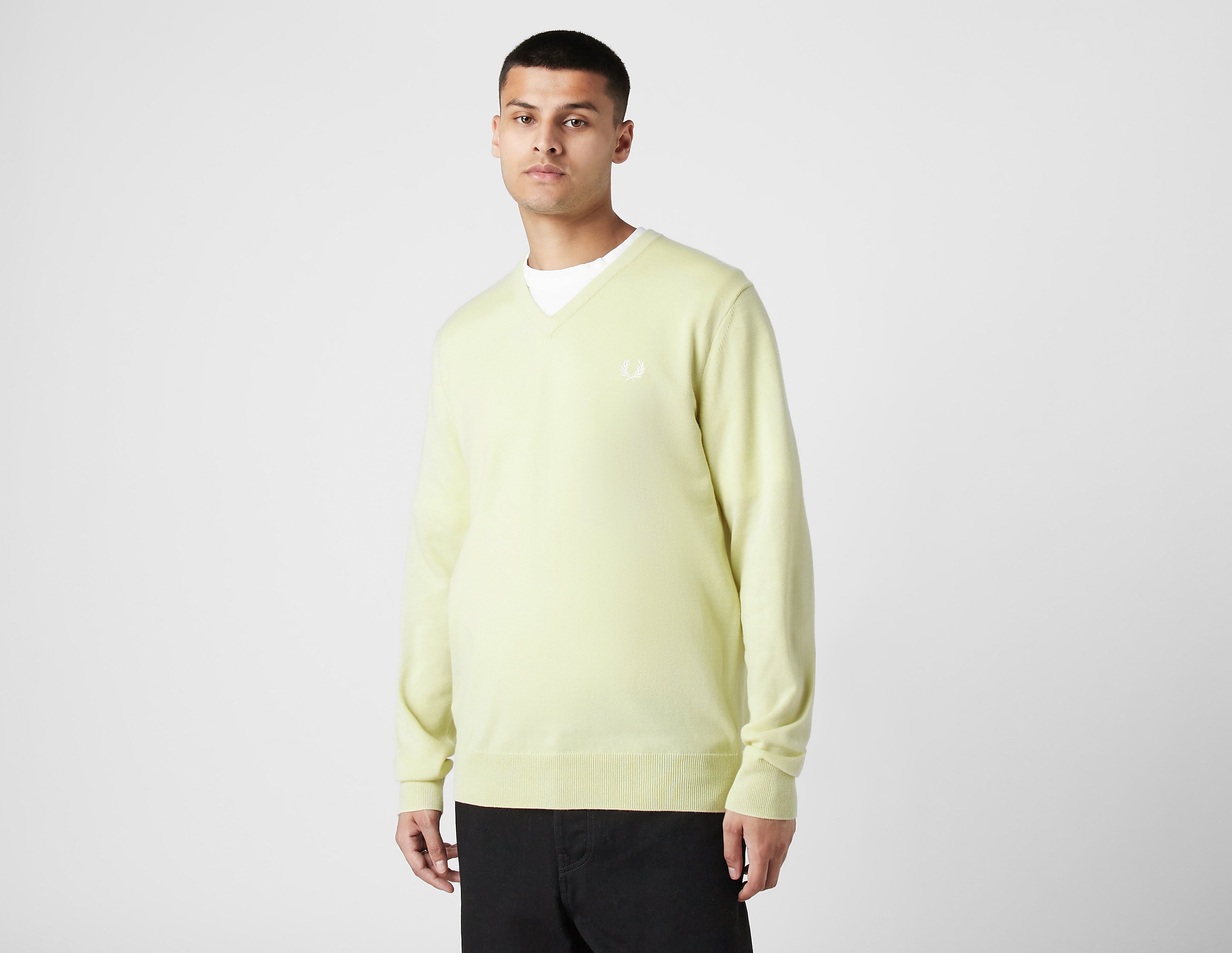 Fred Perry Pull Classique Col V