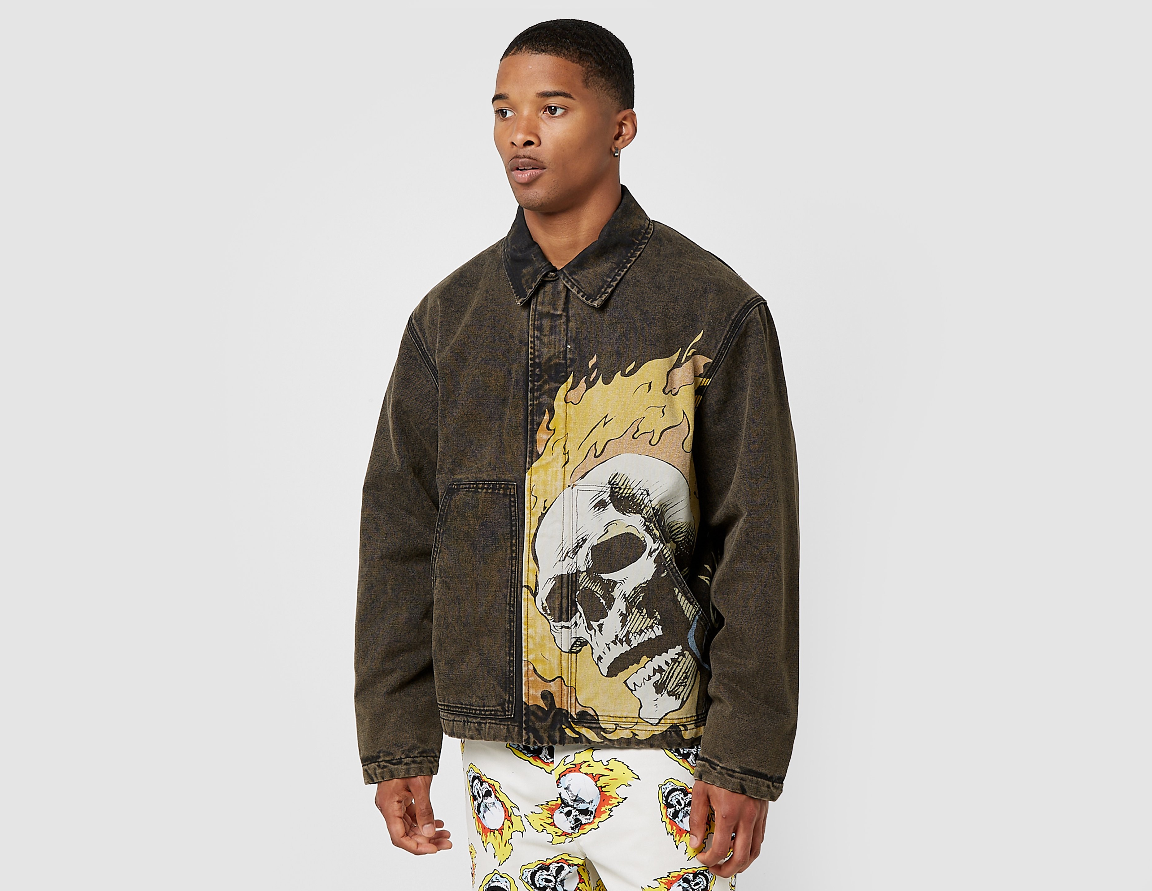 Huf x Marvel Ghost Rider Work Jacket