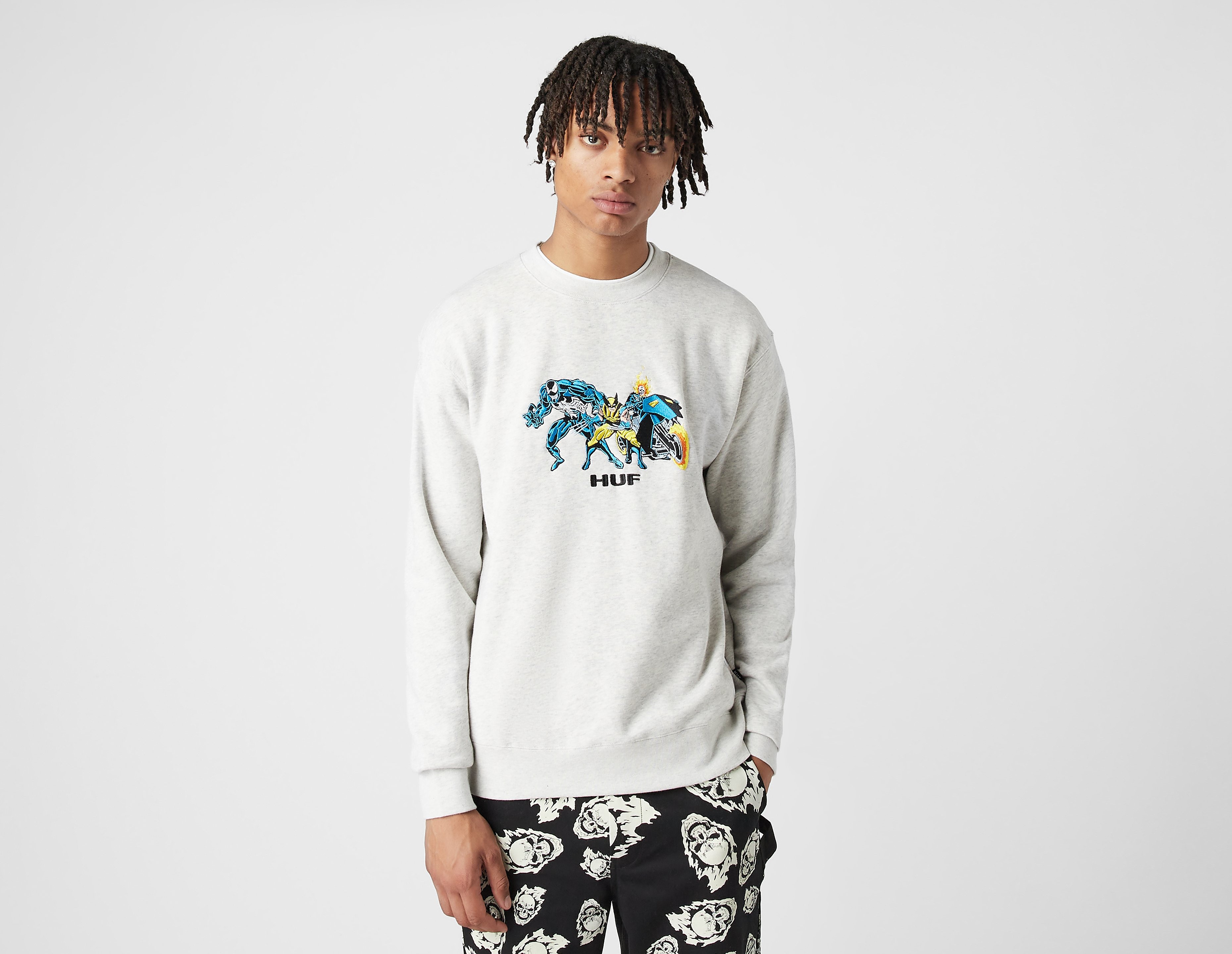 Huf Marvel Team Crew Neck