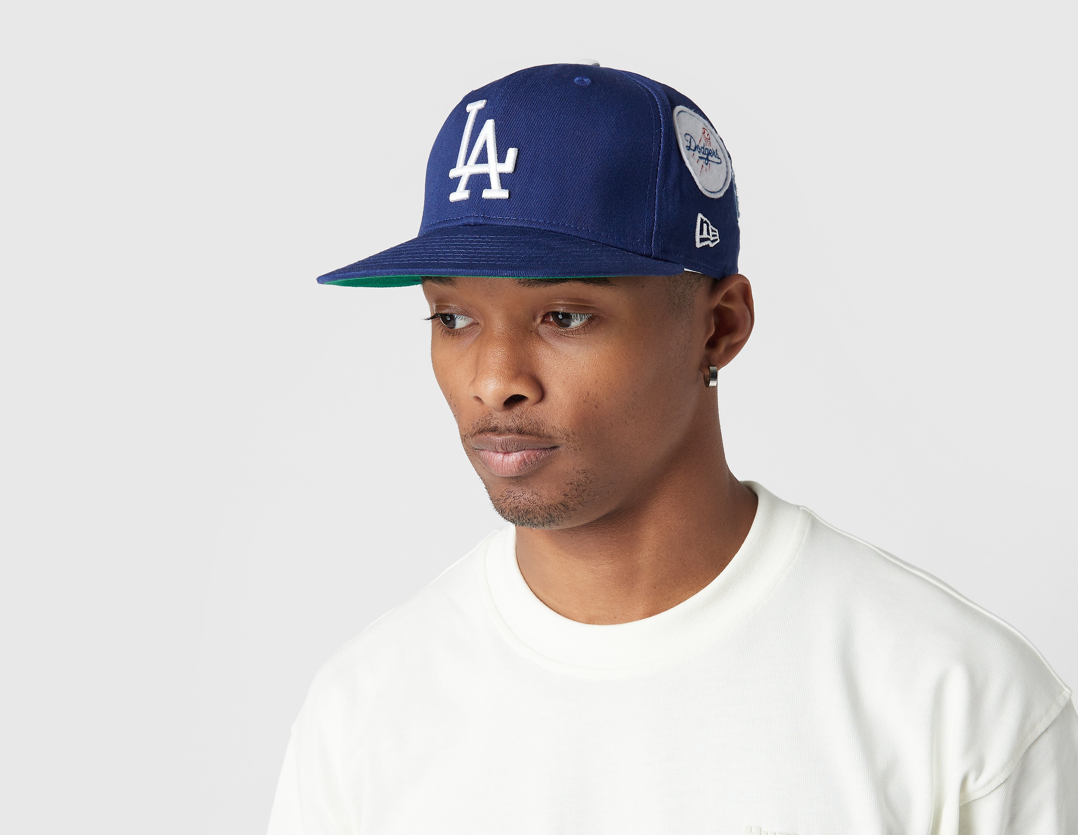 New Era Casquette LA Dodgers Cooperstown Patch 59FIFTY