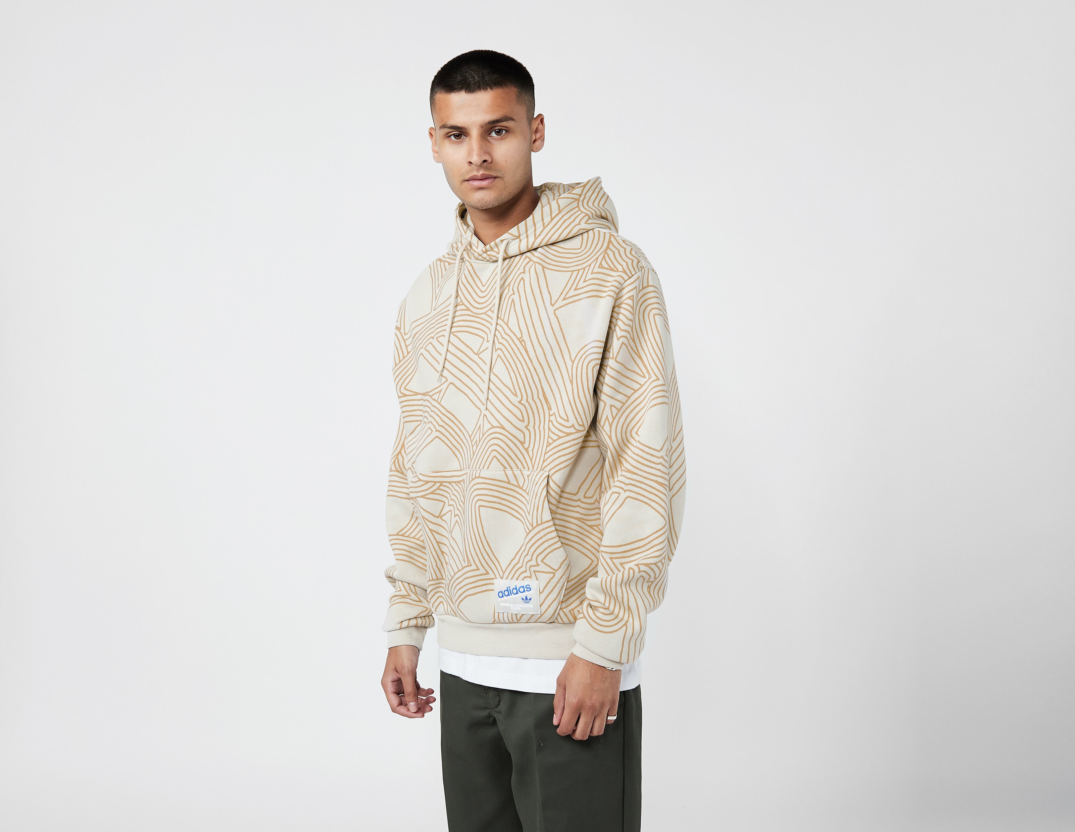 adidas Originals Athletic Club All-over Print Hoodie