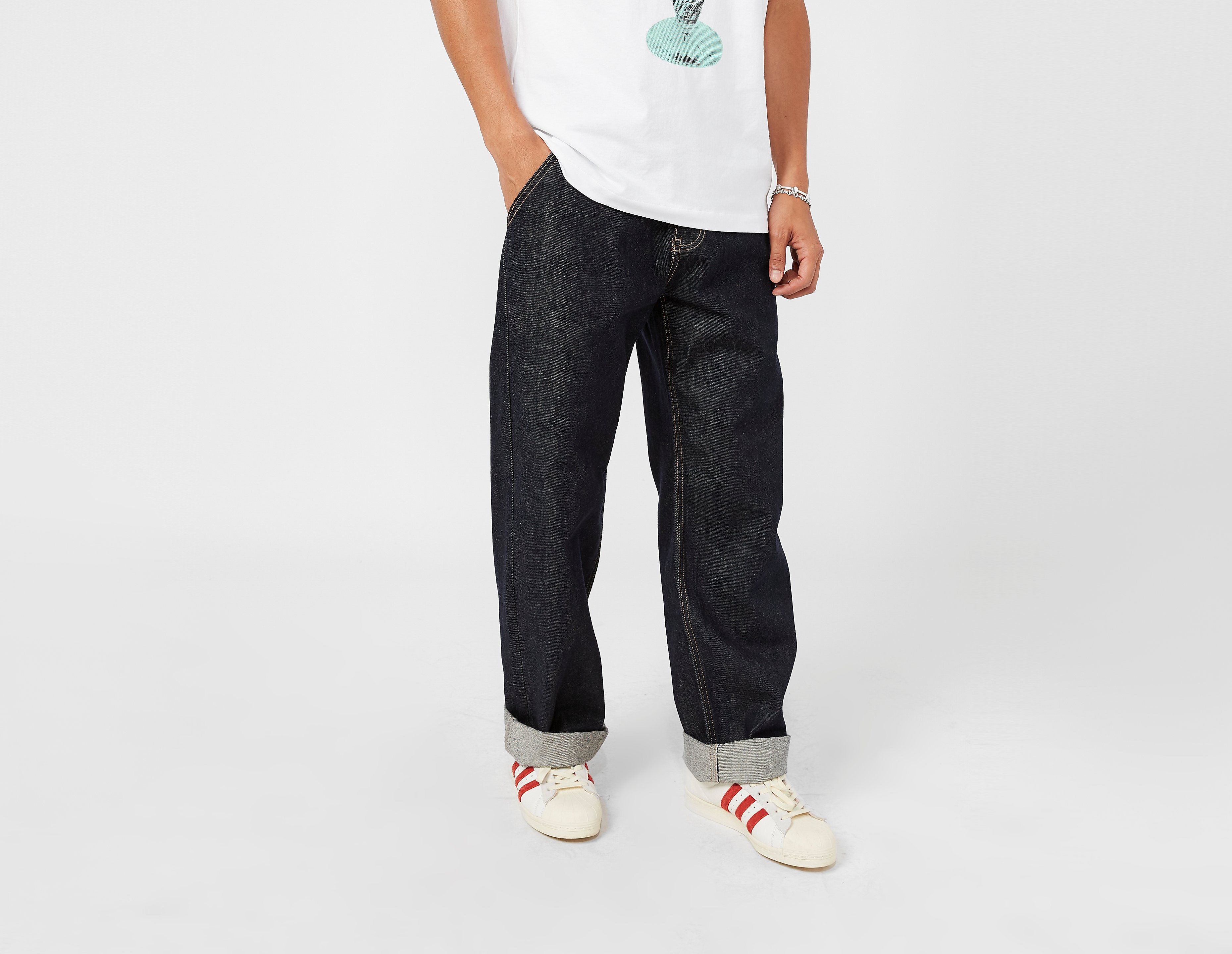 ICECREAM Tricolour Denim Pants